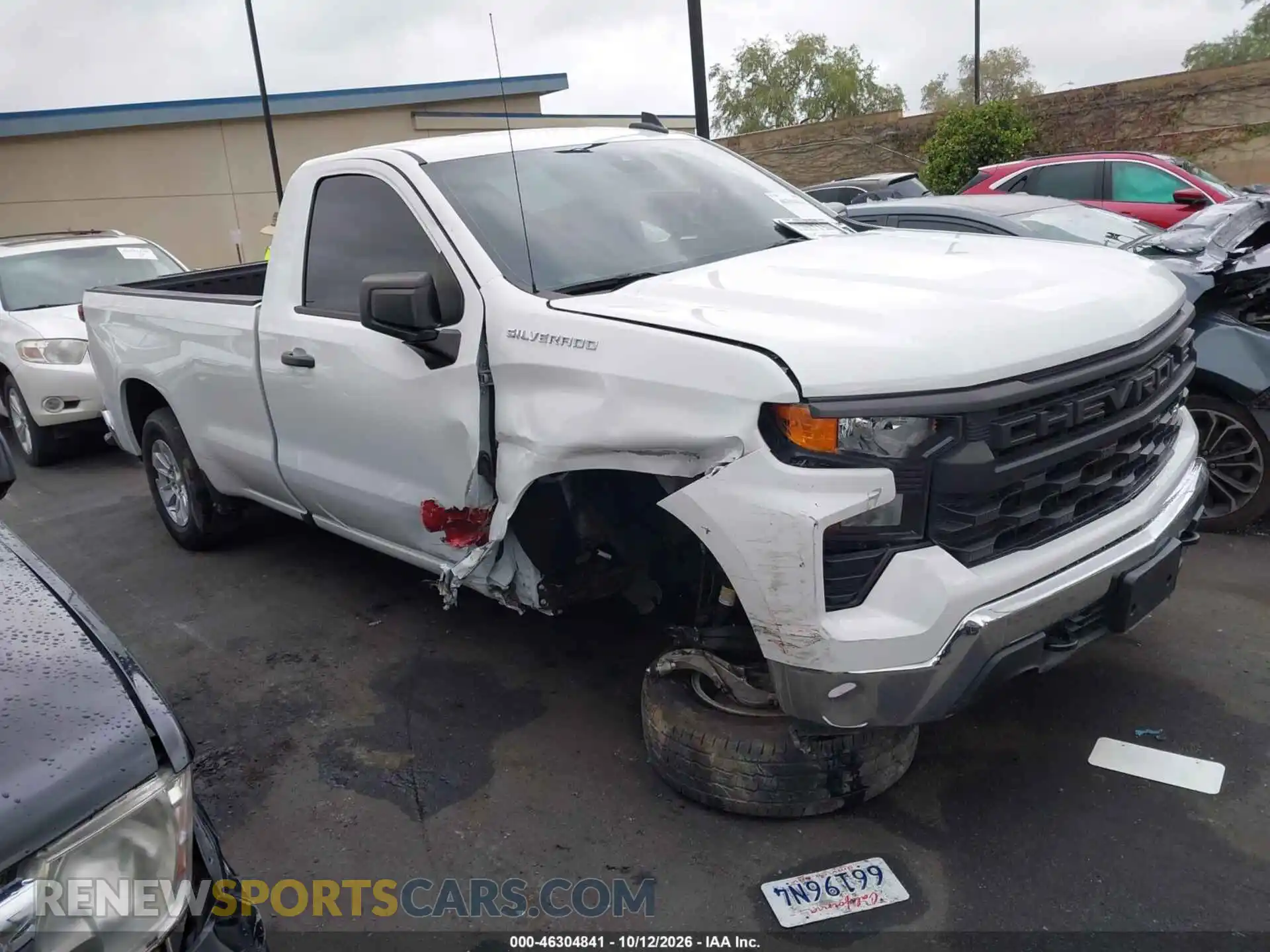 1 Photograph of a damaged car 3GCNAAED2RG366636 CHEVROLET SILVERADO 1500 2024