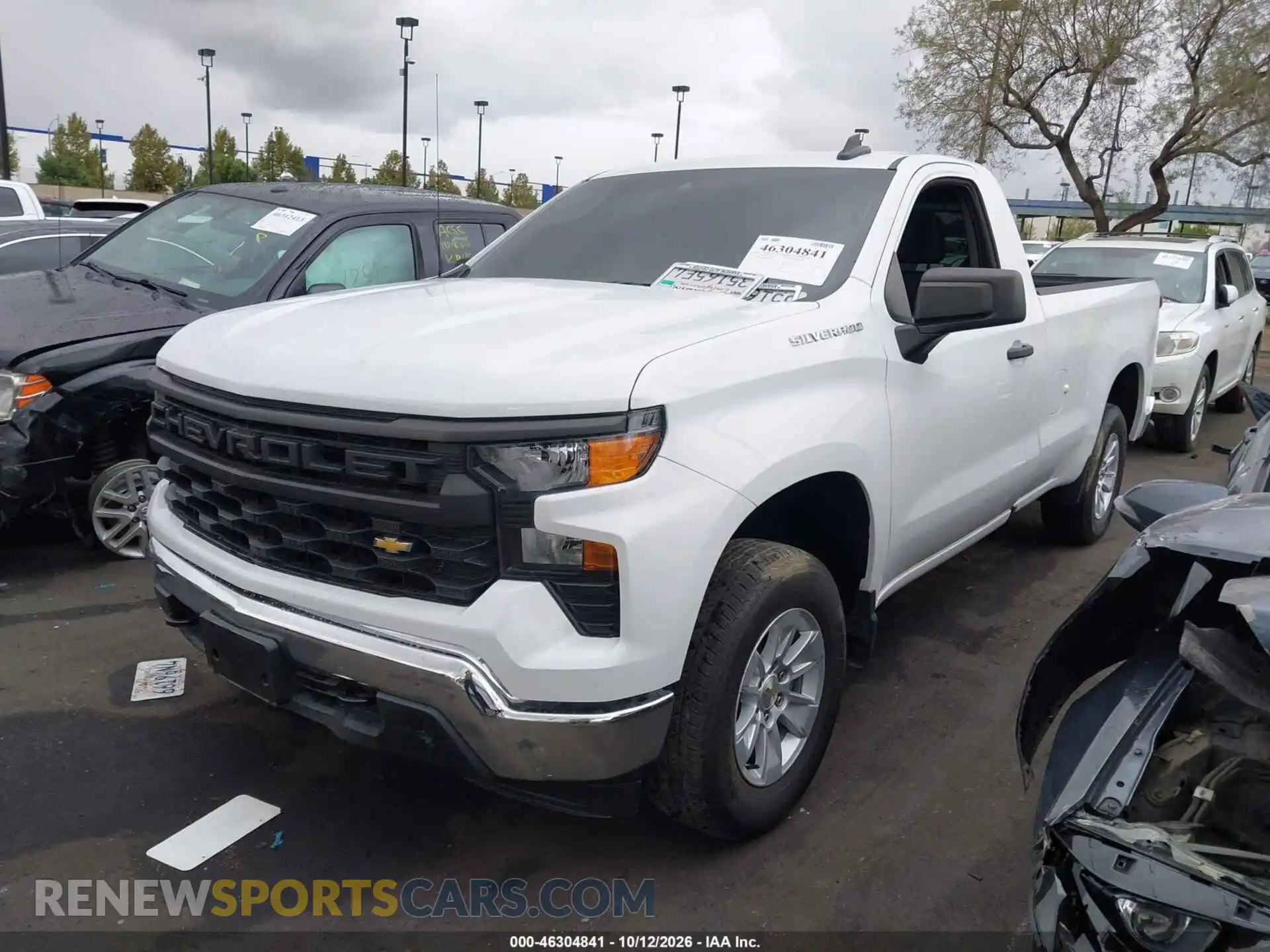 2 Photograph of a damaged car 3GCNAAED2RG366636 CHEVROLET SILVERADO 1500 2024