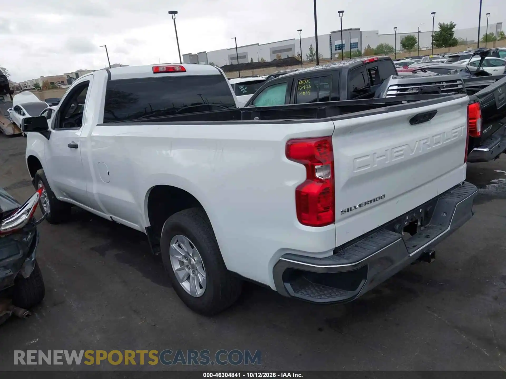 3 Photograph of a damaged car 3GCNAAED2RG366636 CHEVROLET SILVERADO 1500 2024