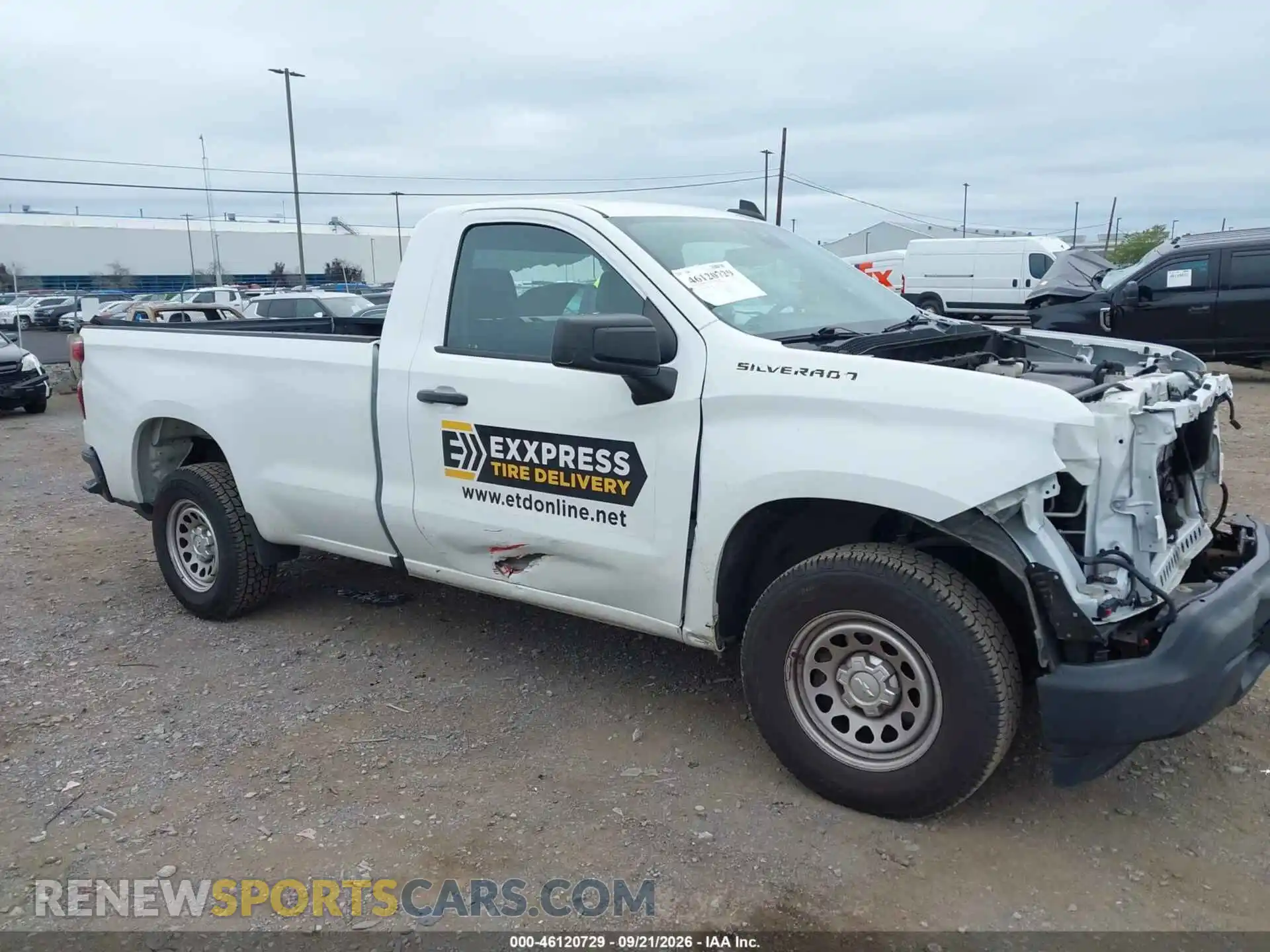 1 fotografías del automóvil dañado 3GCNAAEDXRG123768 CHEVROLET SILVERADO 1500 2024