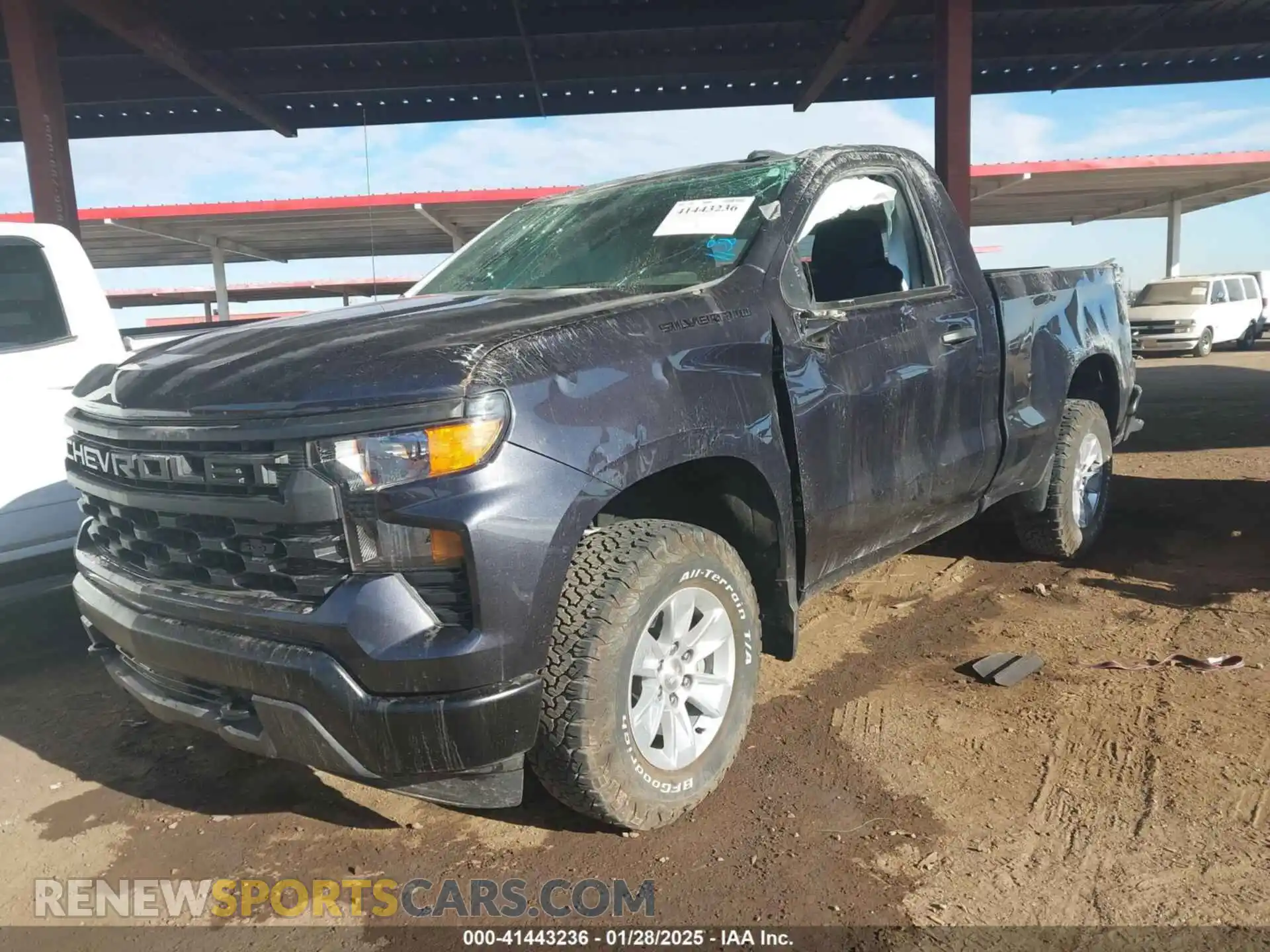 2 Photograph of a damaged car 3GCNAAEK2RG283402 CHEVROLET SILVERADO 1500 2024