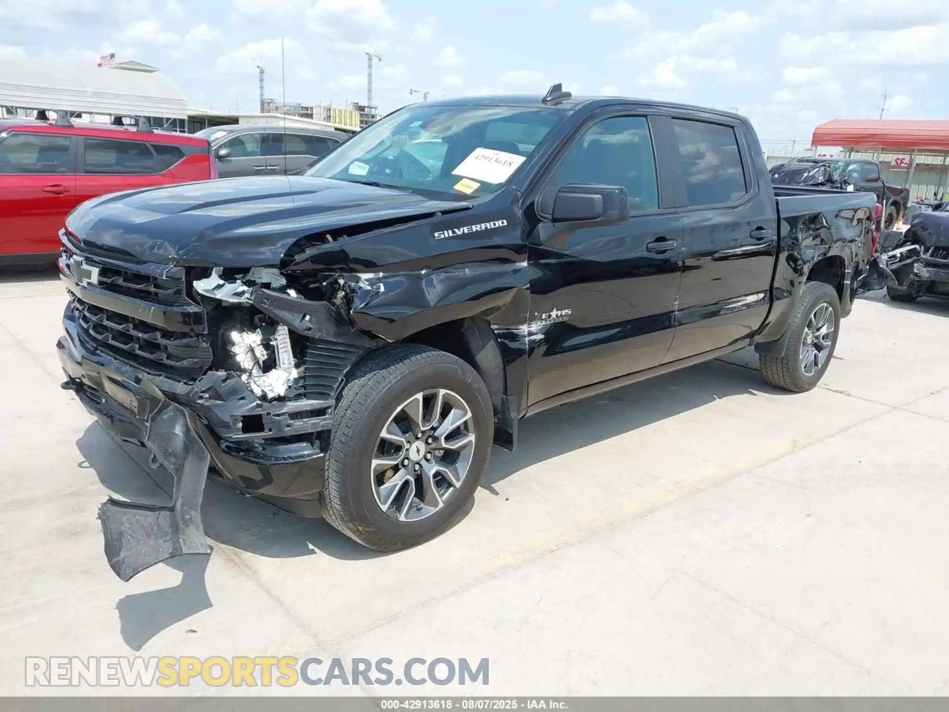 2 Photograph of a damaged car 3GCPADEK0RG272134 CHEVROLET SILVERADO 1500 2024