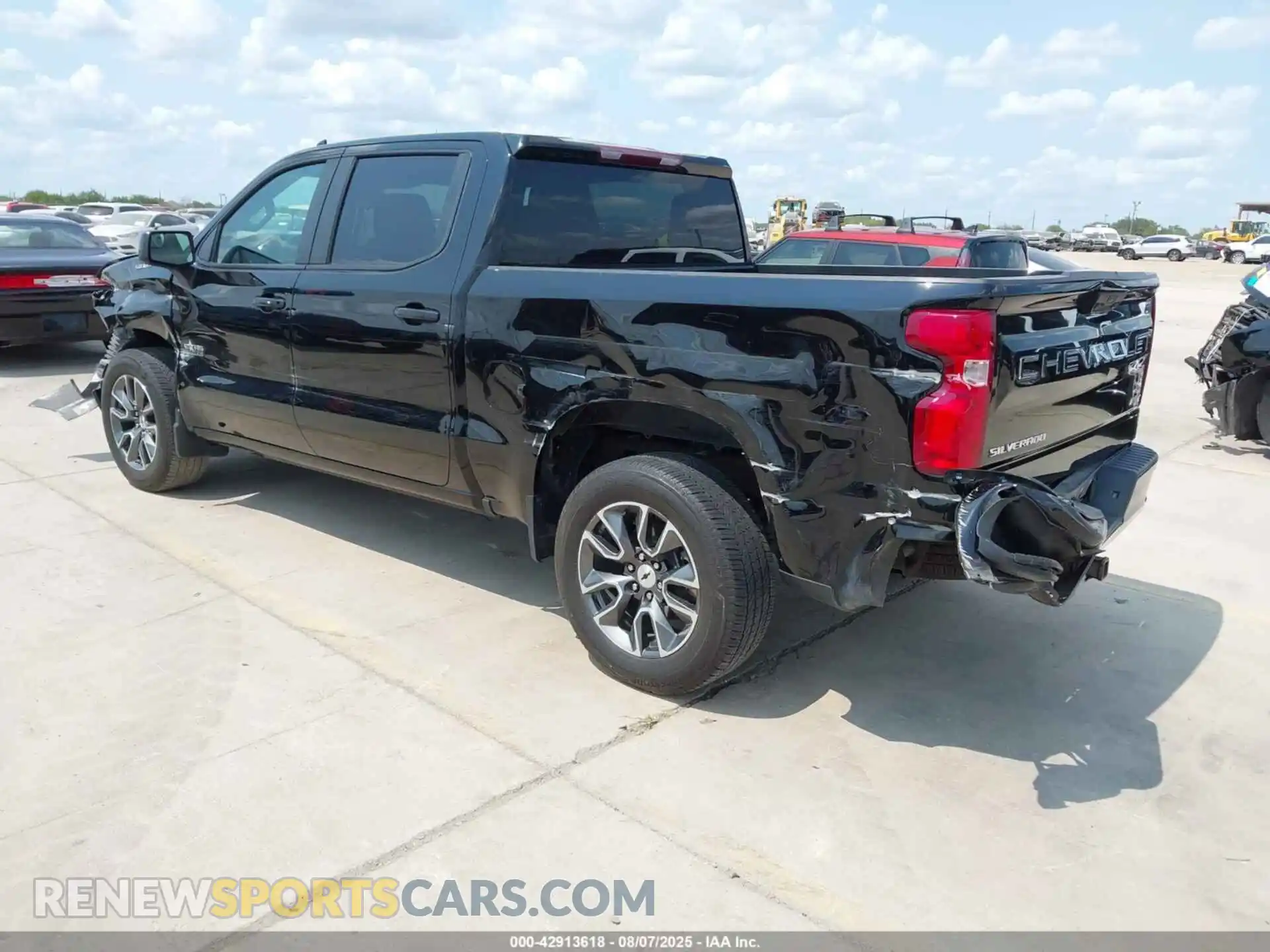 3 Photograph of a damaged car 3GCPADEK0RG272134 CHEVROLET SILVERADO 1500 2024