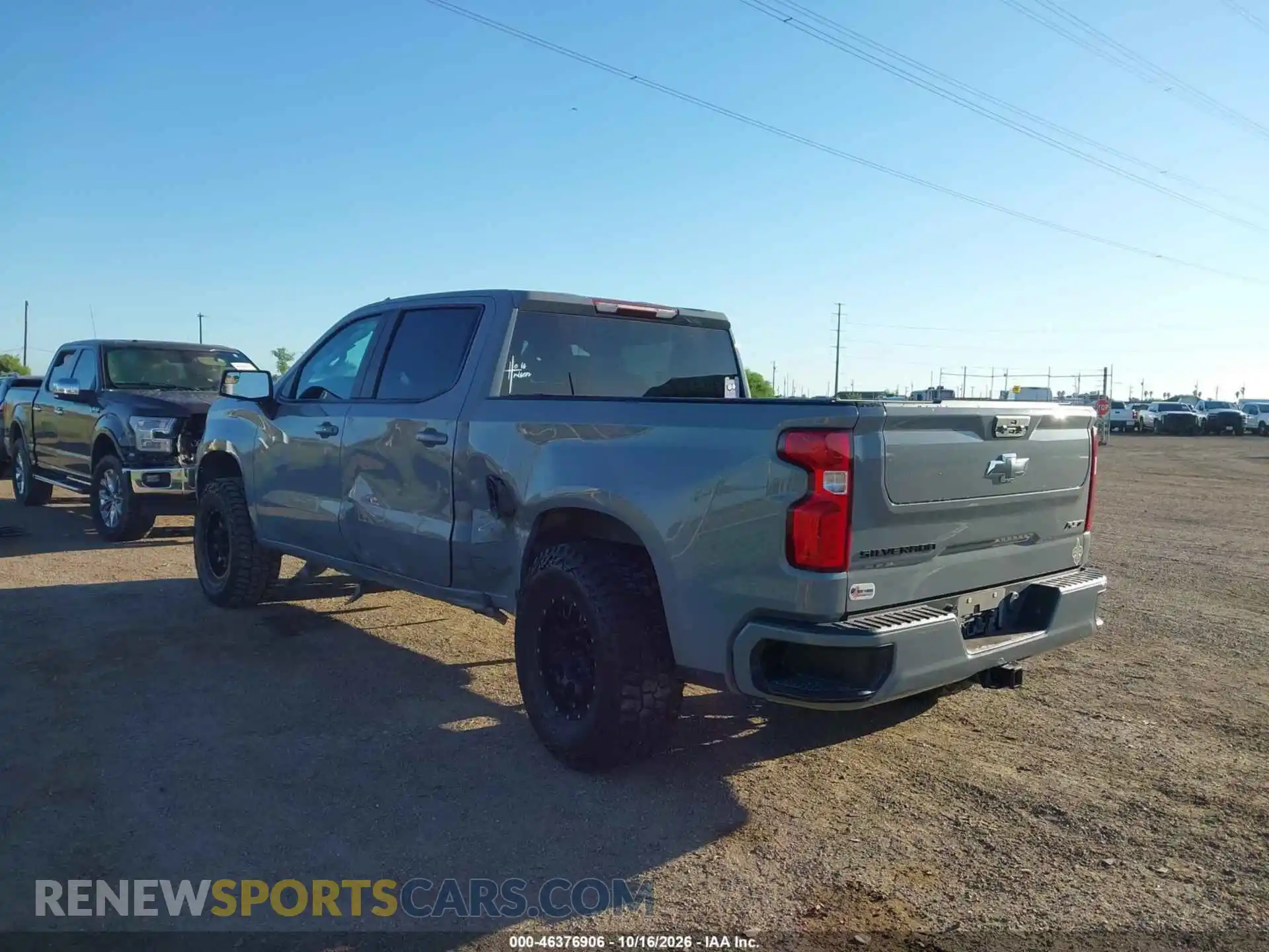 3 Фотография поврежденного автомобиля 3GCPADEK1RG317209 CHEVROLET SILVERADO 1500 2024