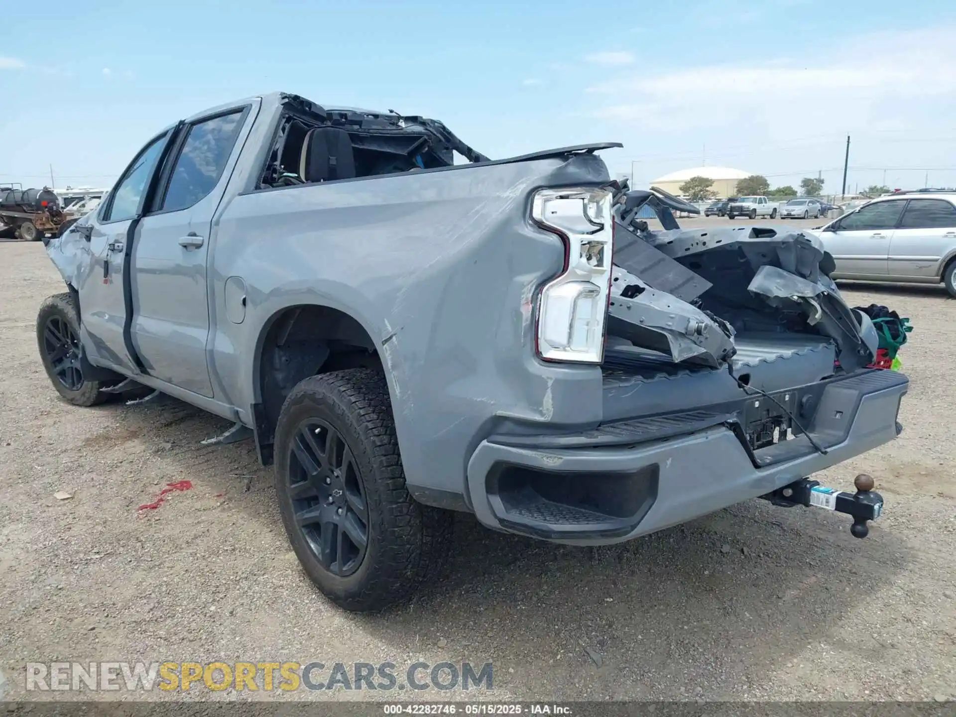 3 Photograph of a damaged car 3GCPADEK5RG276874 CHEVROLET SILVERADO 1500 2024