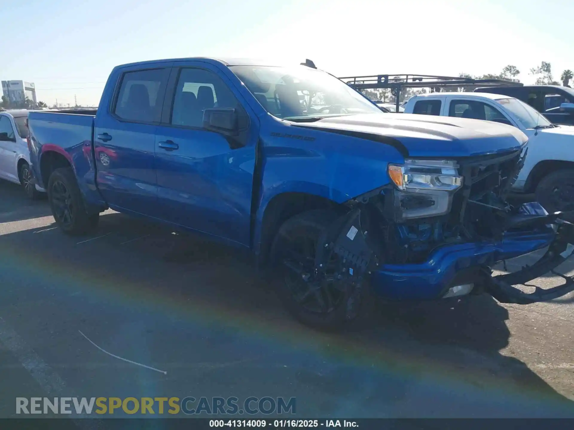 1 Photograph of a damaged car 3GCPADEKXRG300554 CHEVROLET SILVERADO 1500 2024