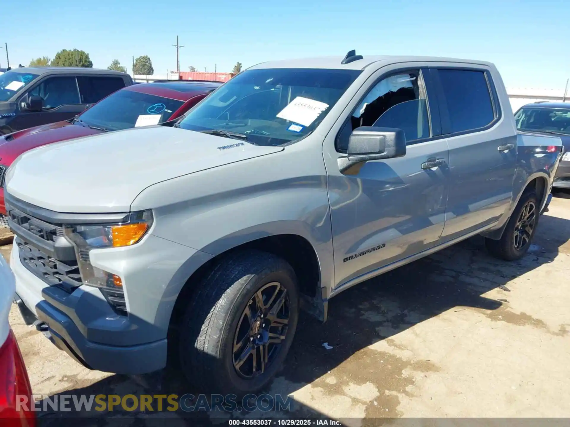 2 Photograph of a damaged car 3GCPDBEK5RG428356 CHEVROLET SILVERADO 1500 2024