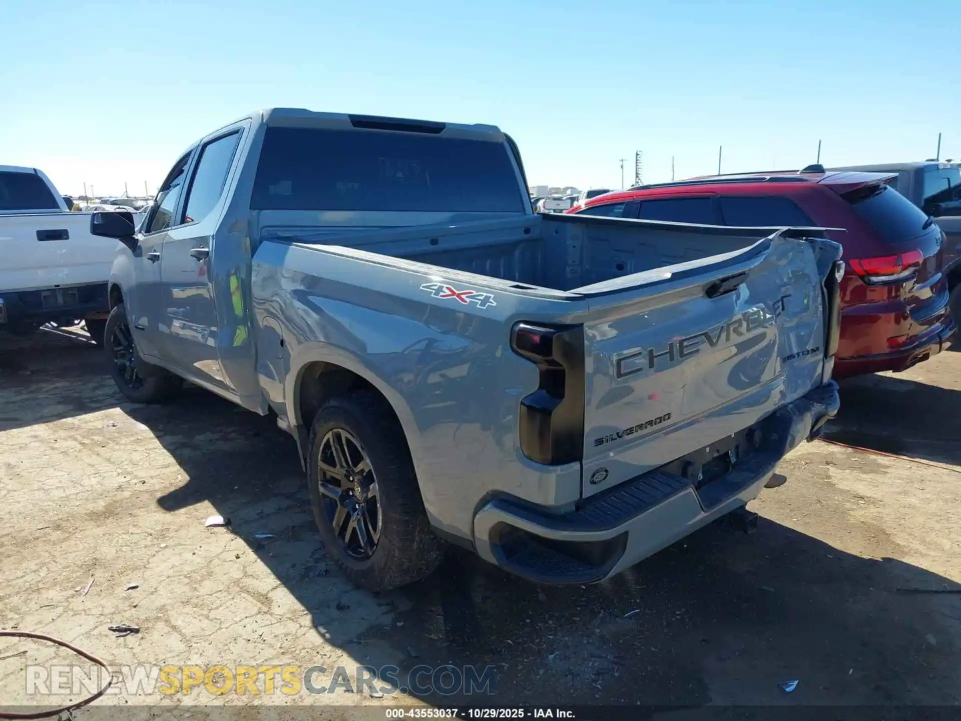 3 Photograph of a damaged car 3GCPDBEK5RG428356 CHEVROLET SILVERADO 1500 2024