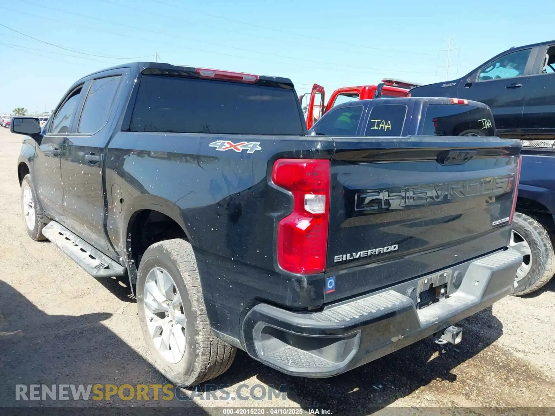 3 Photograph of a damaged car 3GCPDBEK5RG439325 CHEVROLET SILVERADO 1500 2024