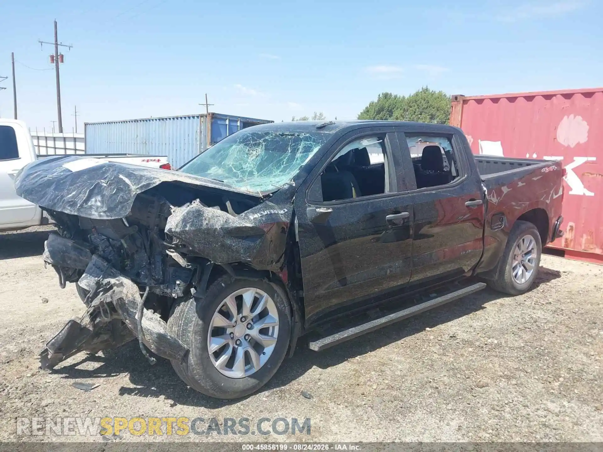 2 Photograph of a damaged car 3GCPDBEK7RG160572 CHEVROLET SILVERADO 1500 2024