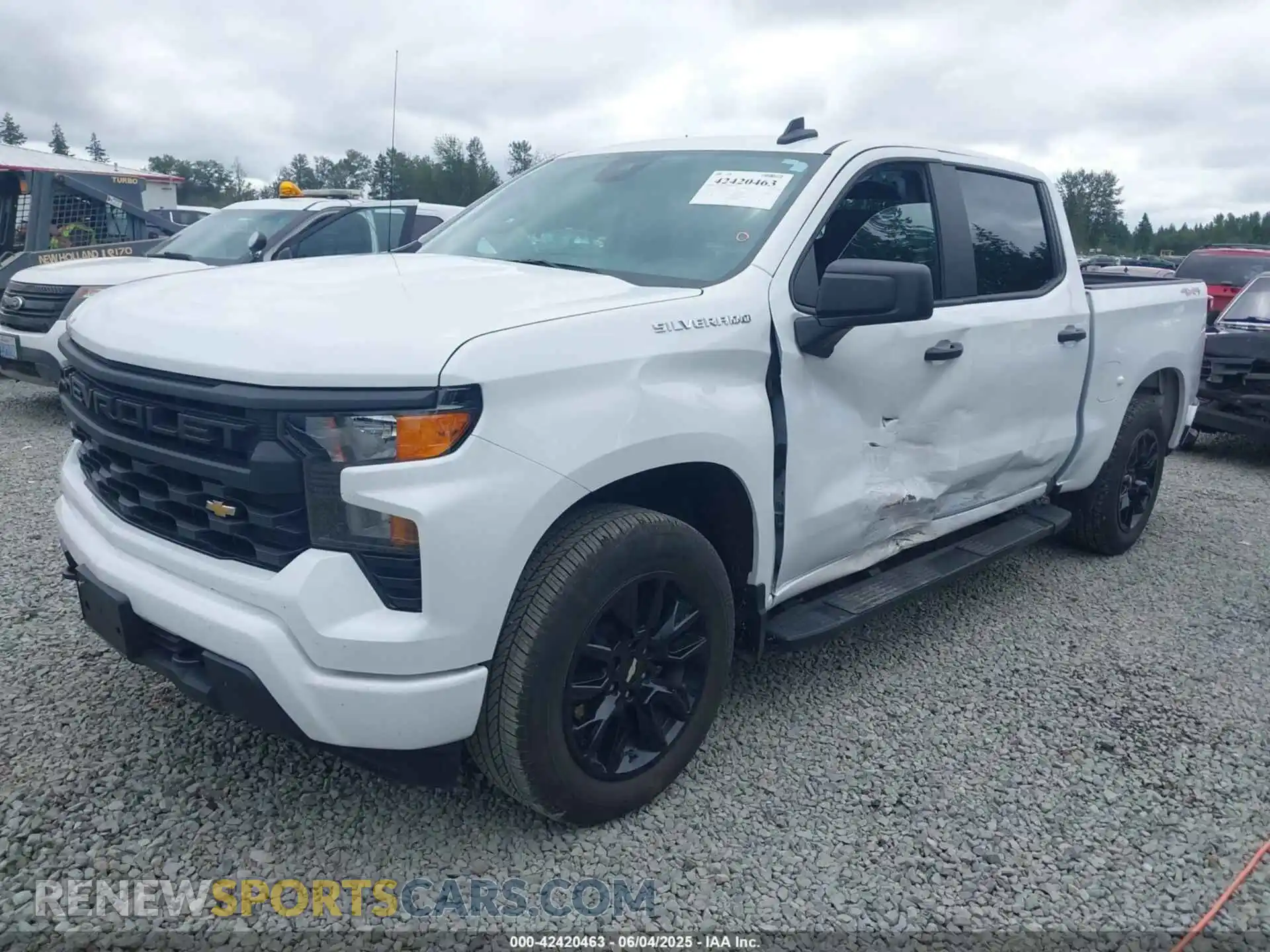 2 Photograph of a damaged car 3GCPDBEK8RG308311 CHEVROLET SILVERADO 1500 2024