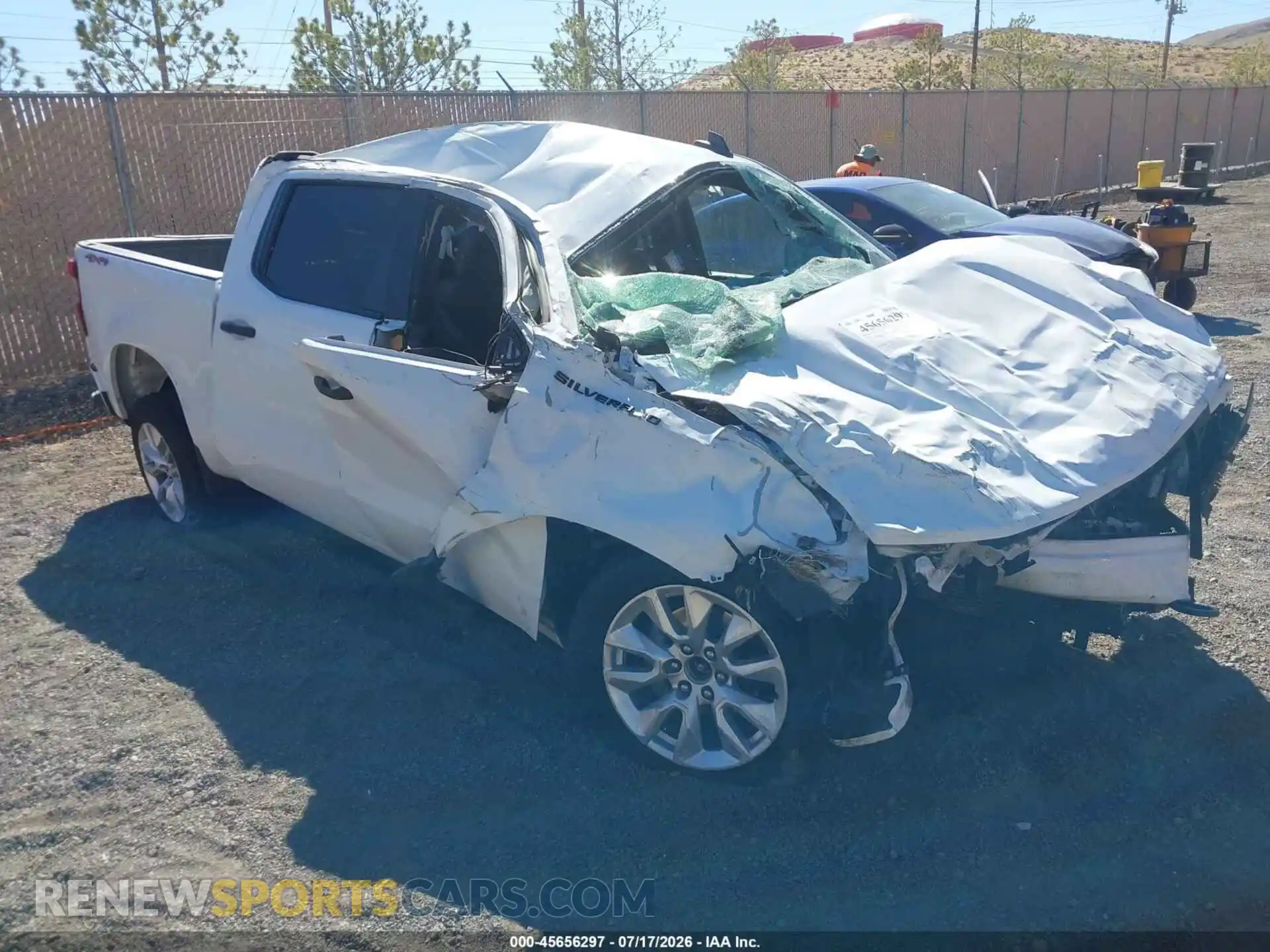 1 Photograph of a damaged car 3GCPDBEK8RG338490 CHEVROLET SILVERADO 1500 2024