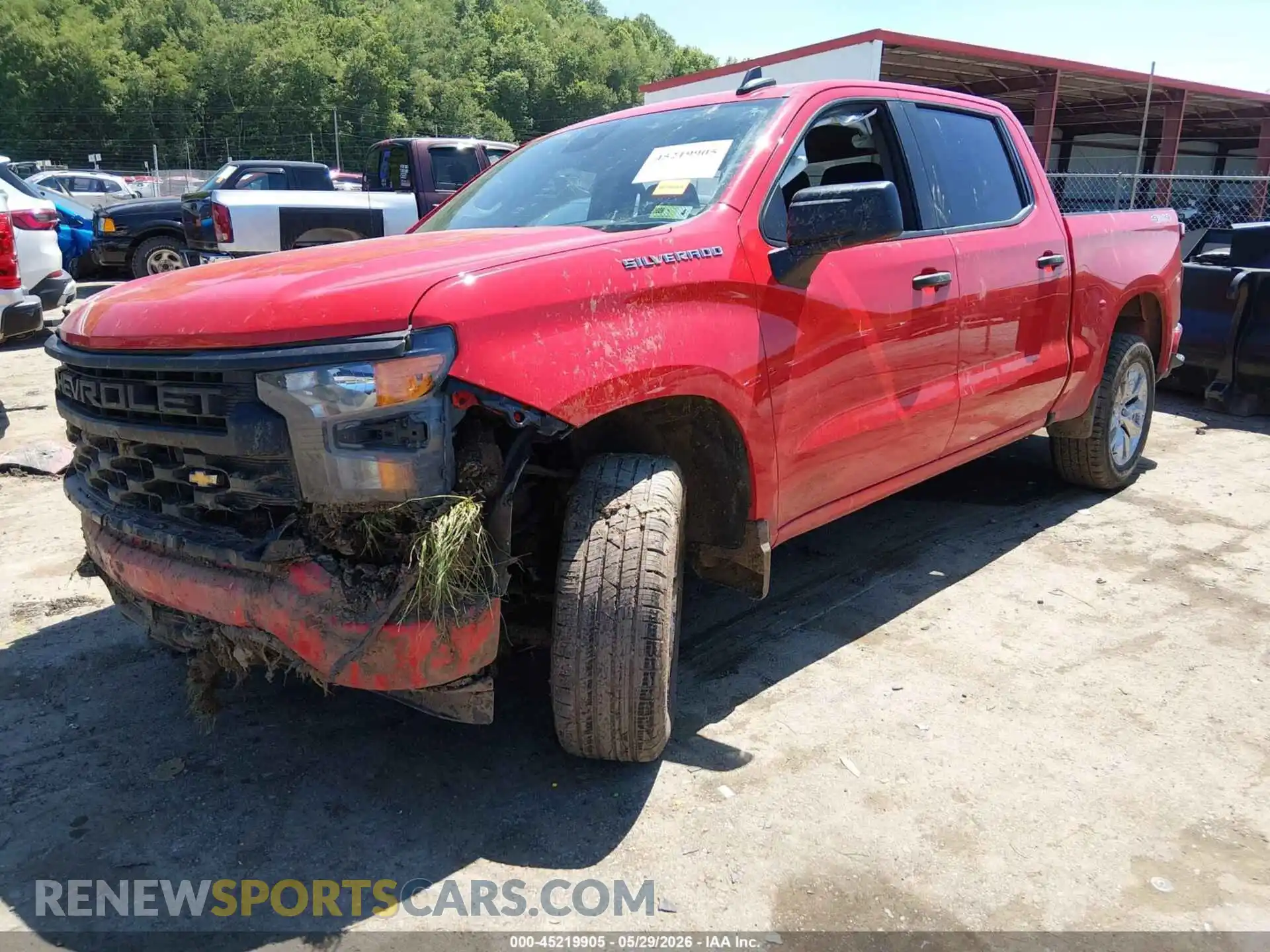 2 Фотография поврежденного автомобиля 3GCPDBEKXRG296811 CHEVROLET SILVERADO 1500 2024