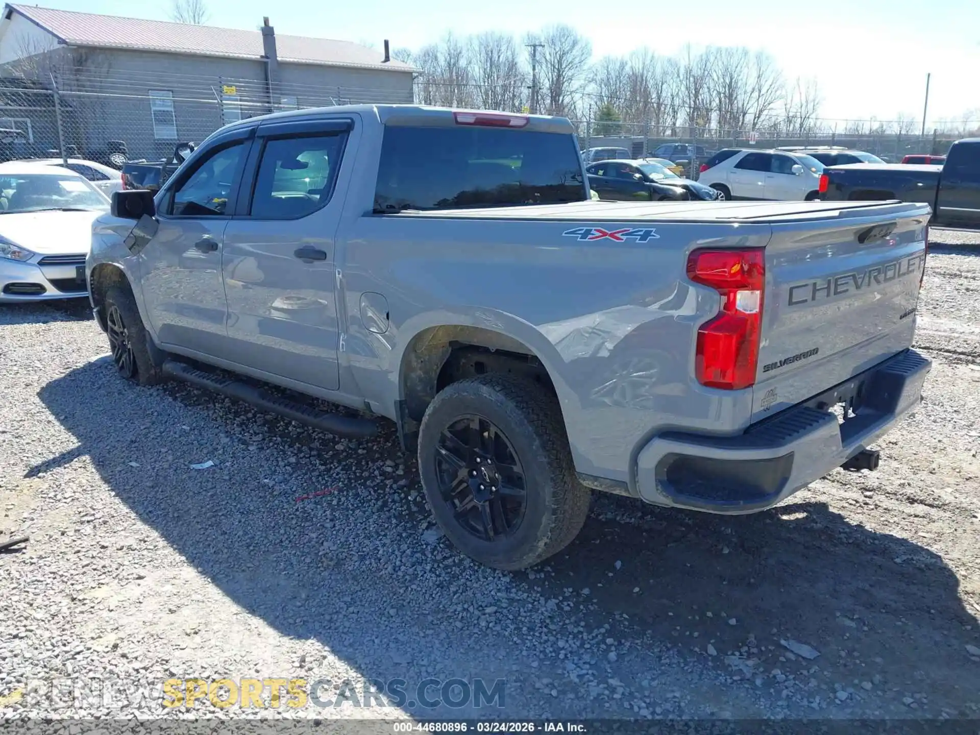 3 Photograph of a damaged car 3GCPDBEKXRG392258 CHEVROLET SILVERADO 1500 2024