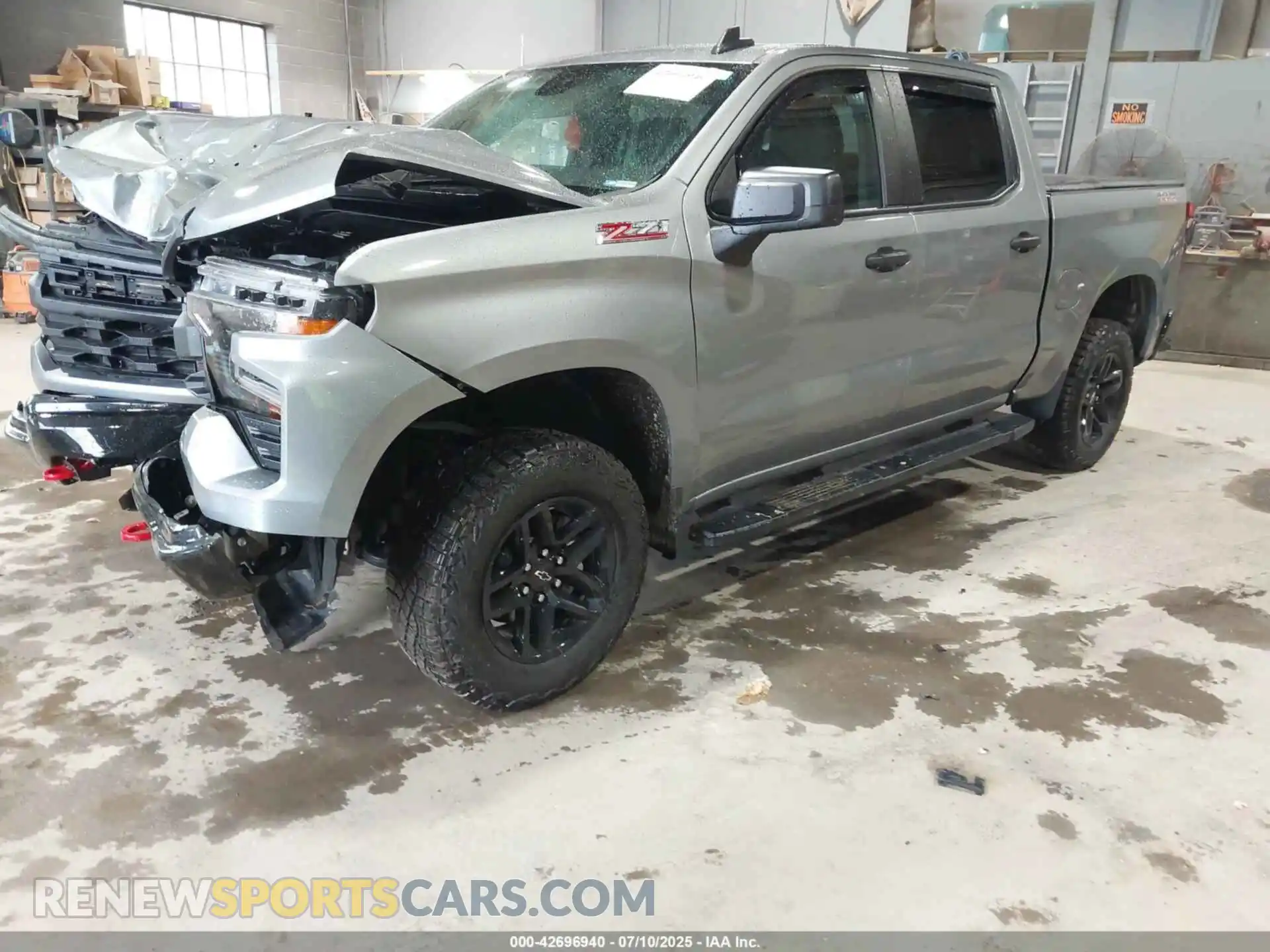 2 Photograph of a damaged car 3GCPDCEK0RG325478 CHEVROLET SILVERADO 1500 2024