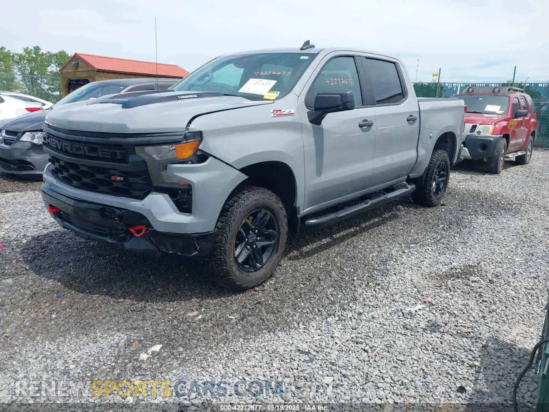 2 Фотография поврежденного автомобиля 3GCPDCEK4RG437300 CHEVROLET SILVERADO 1500 2024