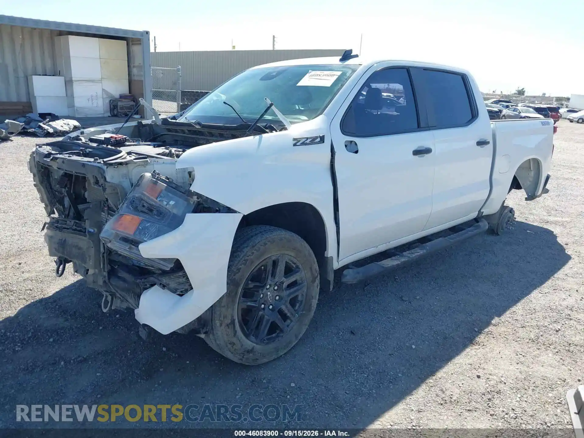 2 Photograph of a damaged car 3GCPDCEK6RG396801 CHEVROLET SILVERADO 1500 2024