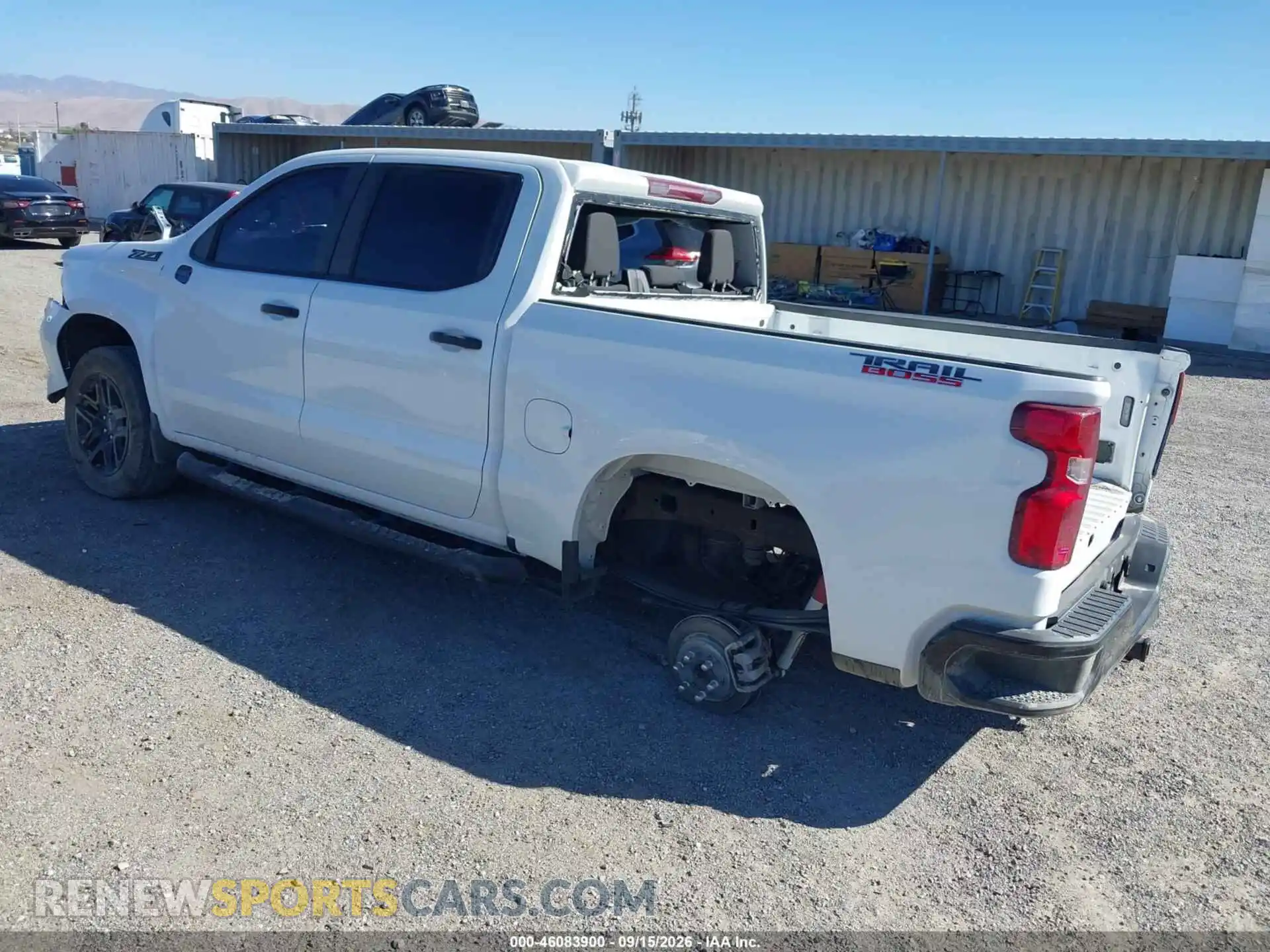 3 Photograph of a damaged car 3GCPDCEK6RG396801 CHEVROLET SILVERADO 1500 2024