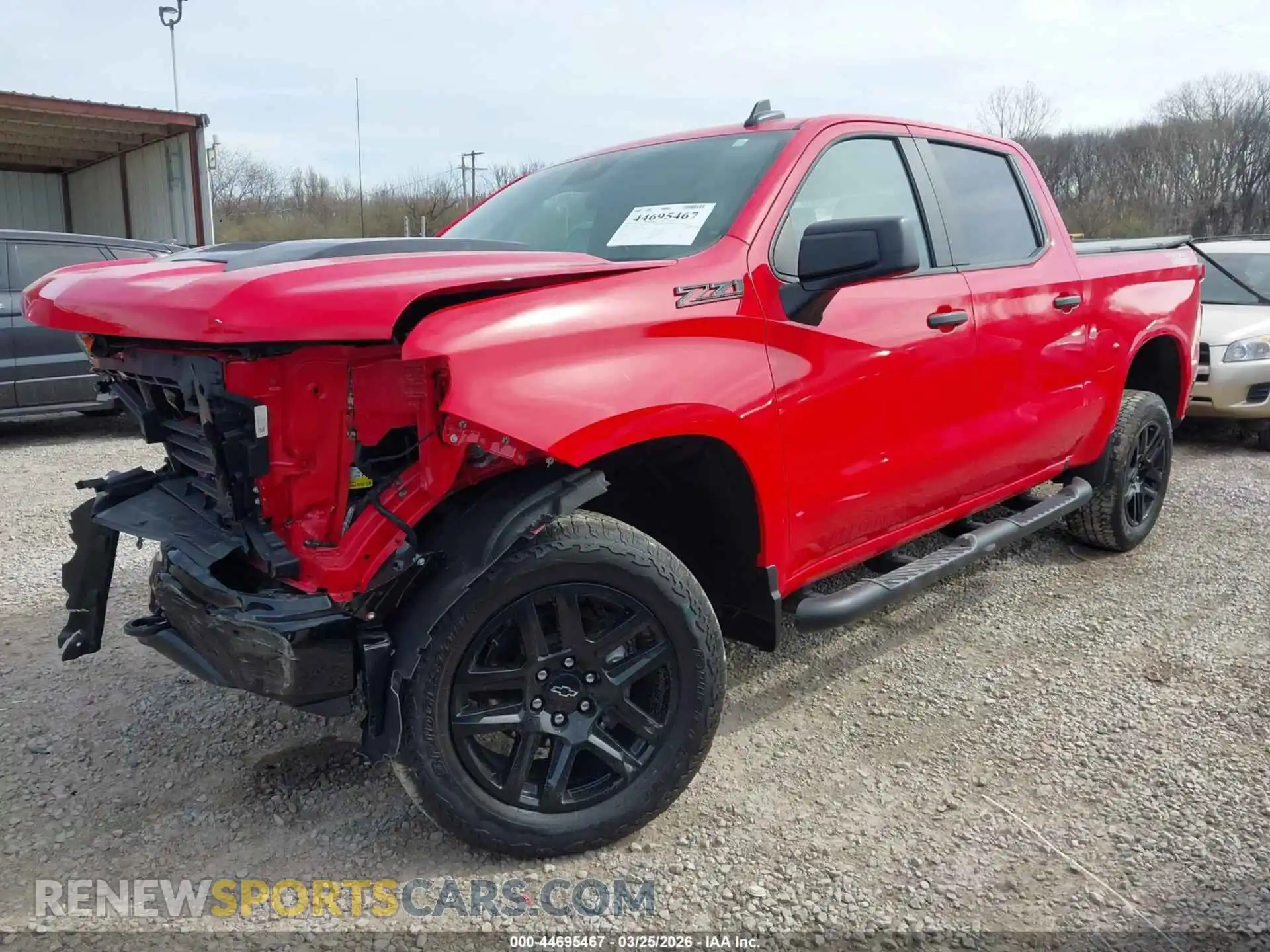 2 Photograph of a damaged car 3GCPDCEK9RG187892 CHEVROLET SILVERADO 1500 2024