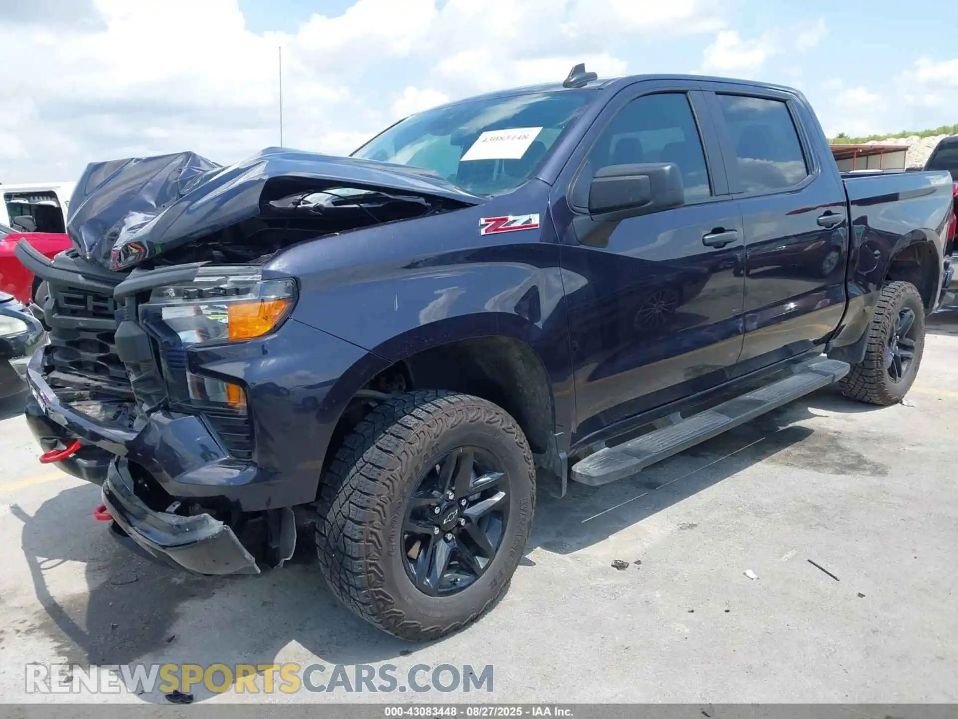 2 Photograph of a damaged car 3GCPDCEK9RG305410 CHEVROLET SILVERADO 1500 2024