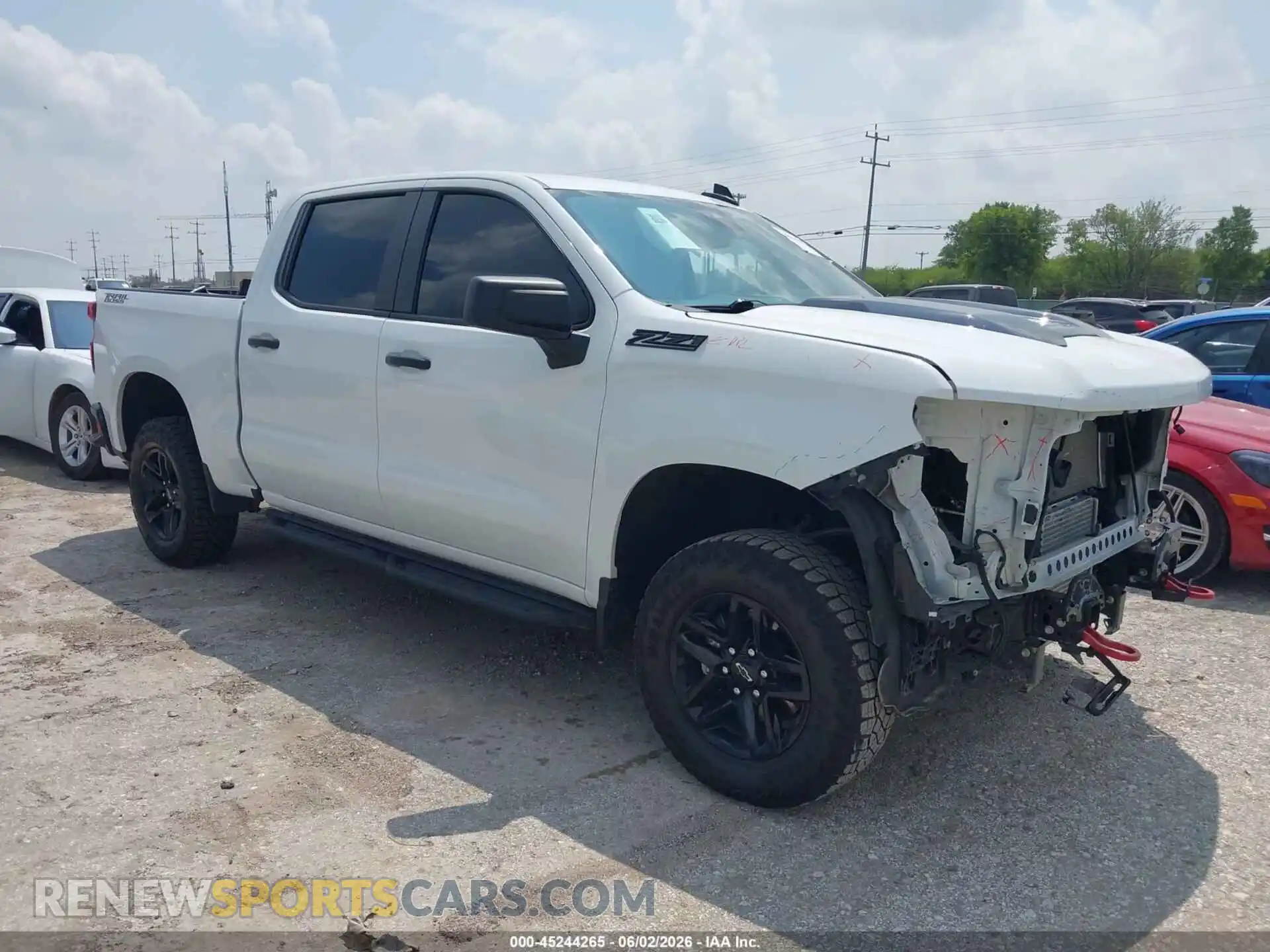 1 Photograph of a damaged car 3GCPDCEKXRG297057 CHEVROLET SILVERADO 1500 2024