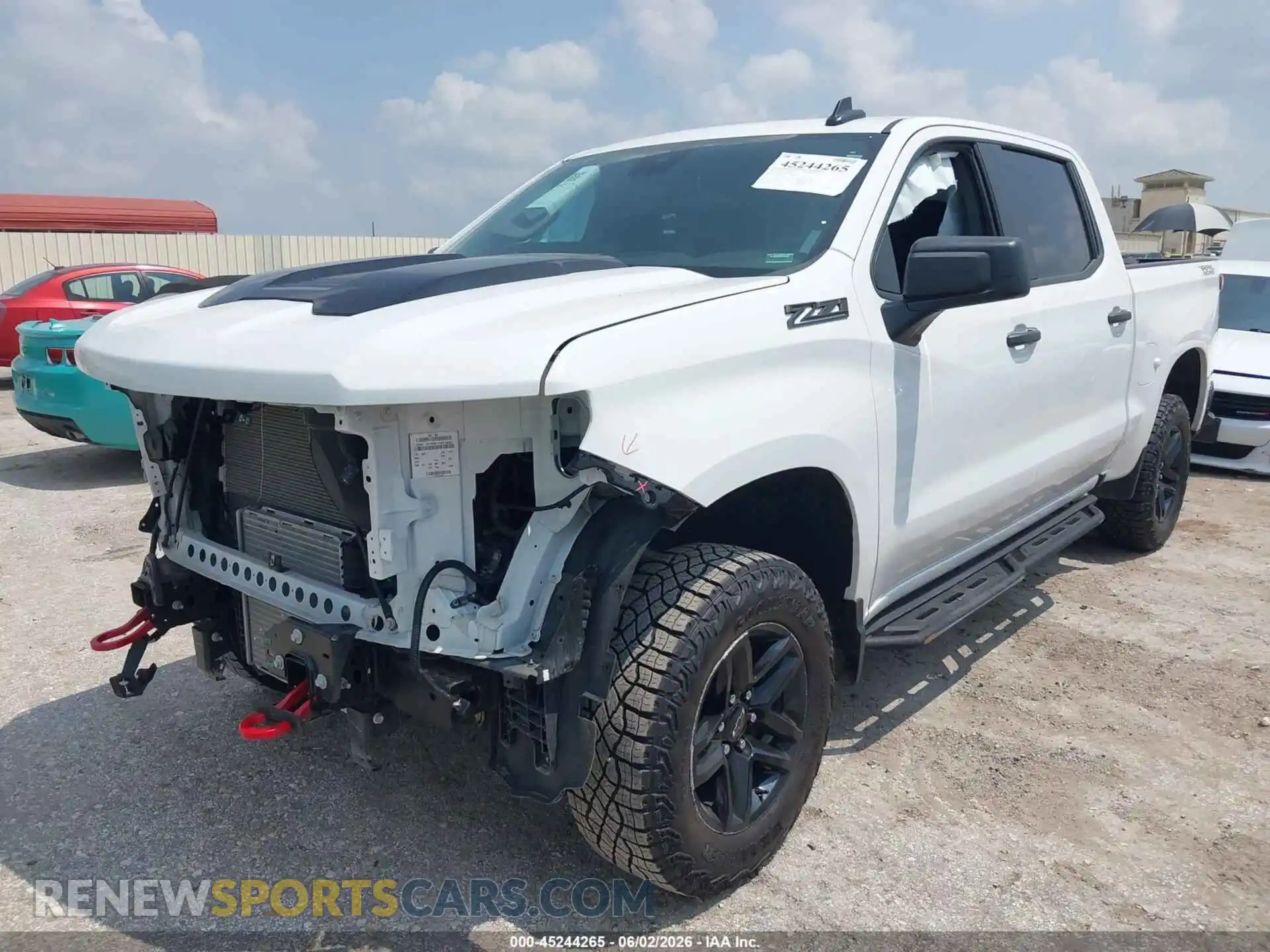 2 Photograph of a damaged car 3GCPDCEKXRG297057 CHEVROLET SILVERADO 1500 2024