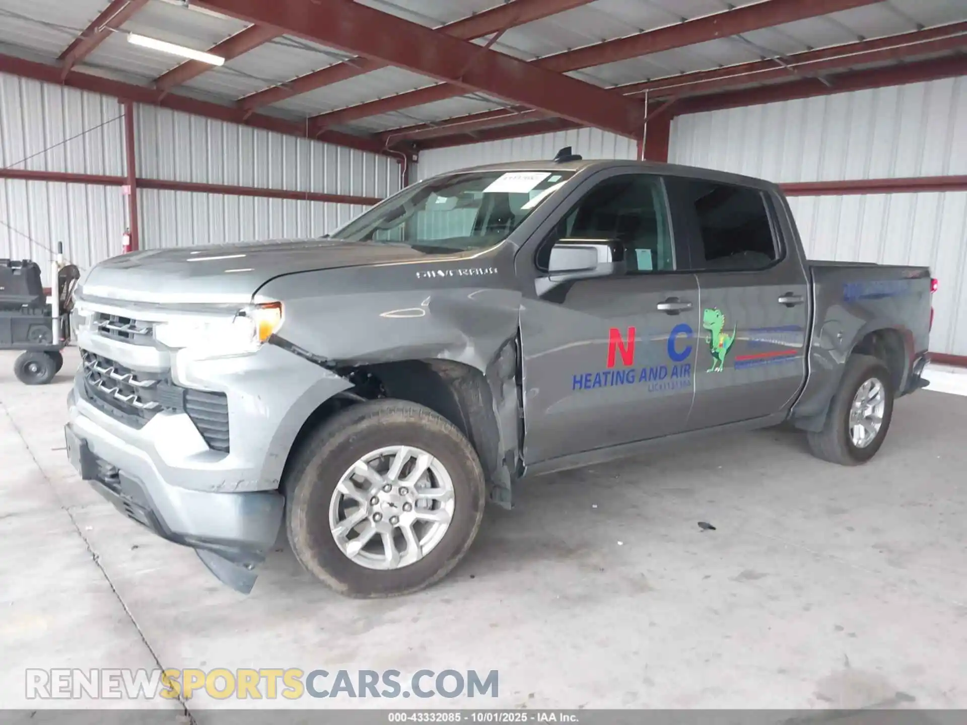 2 Photograph of a damaged car 3GCPDEEK9RG318444 CHEVROLET SILVERADO 1500 2024
