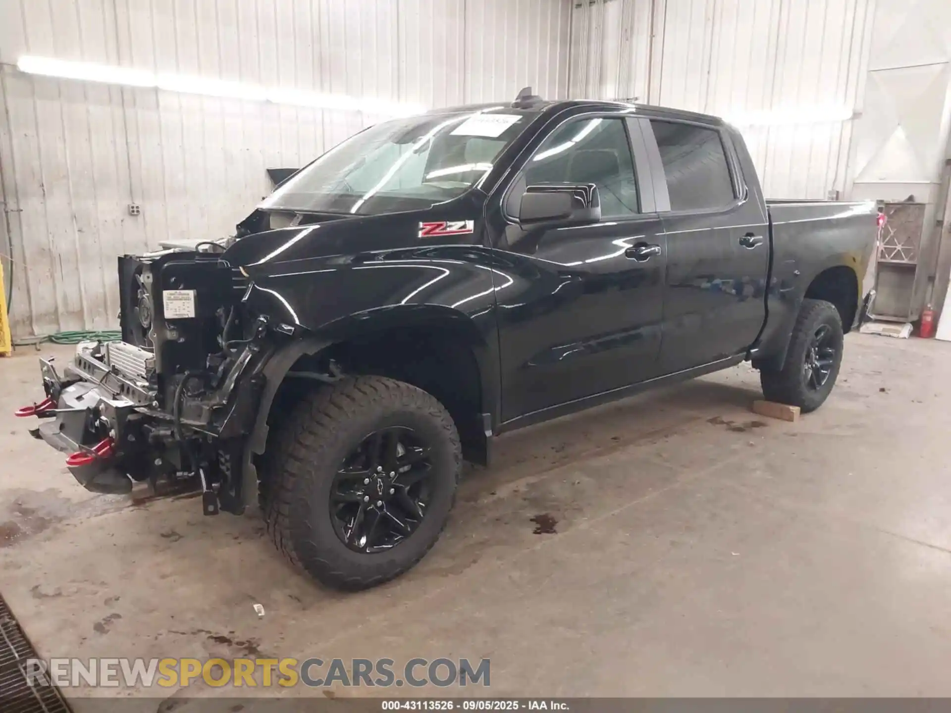 2 Photograph of a damaged car 3GCPDFEK4RG194444 CHEVROLET SILVERADO 1500 2024