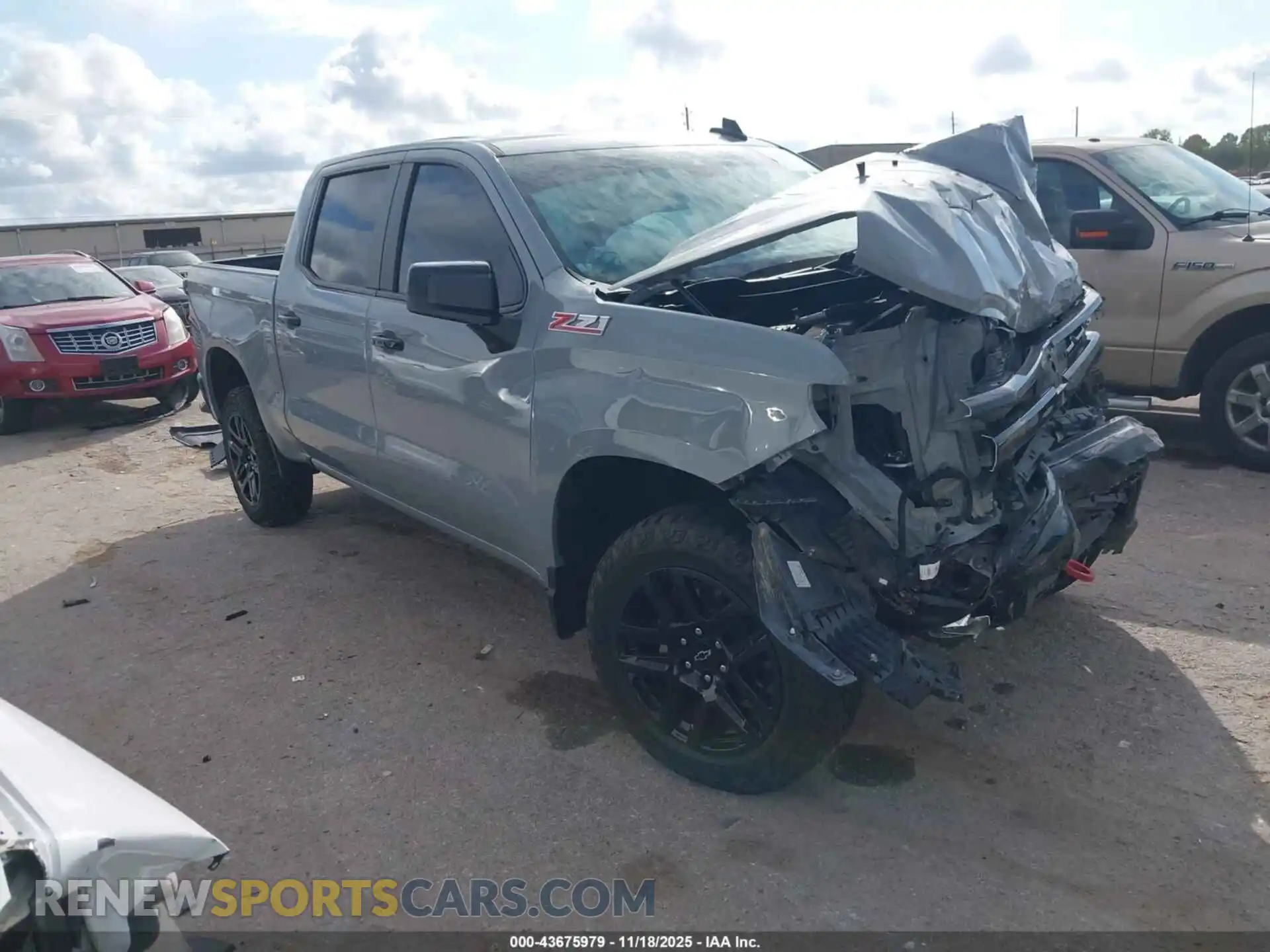 1 Photograph of a damaged car 3GCPDFEK8RG312026 CHEVROLET SILVERADO 1500 2024
