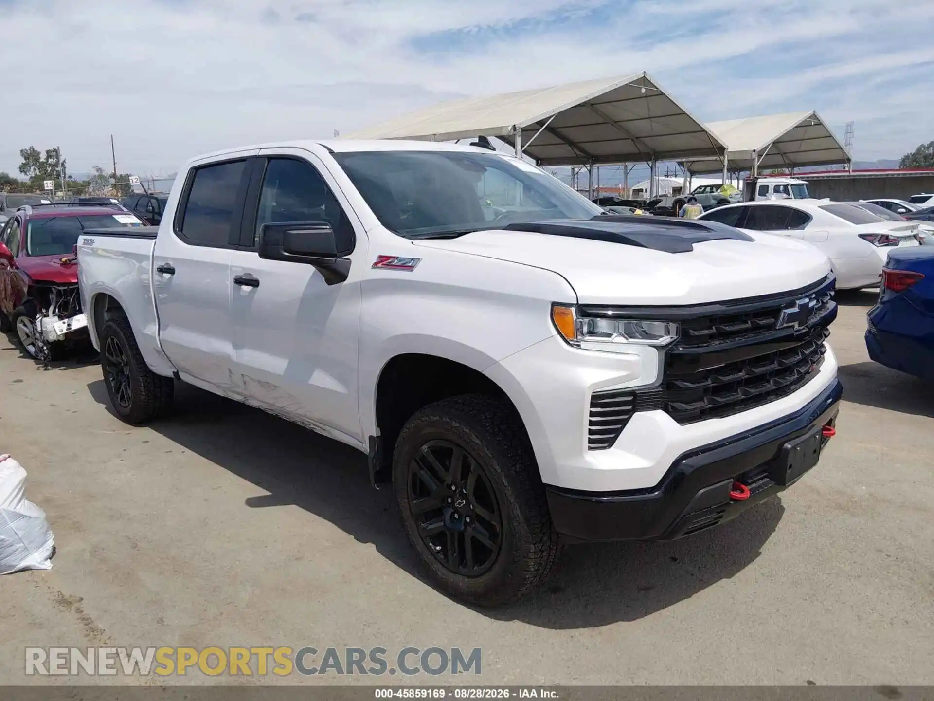 1 fotografías del automóvil dañado 3GCPDFEKXRG133373 CHEVROLET SILVERADO 1500 2024