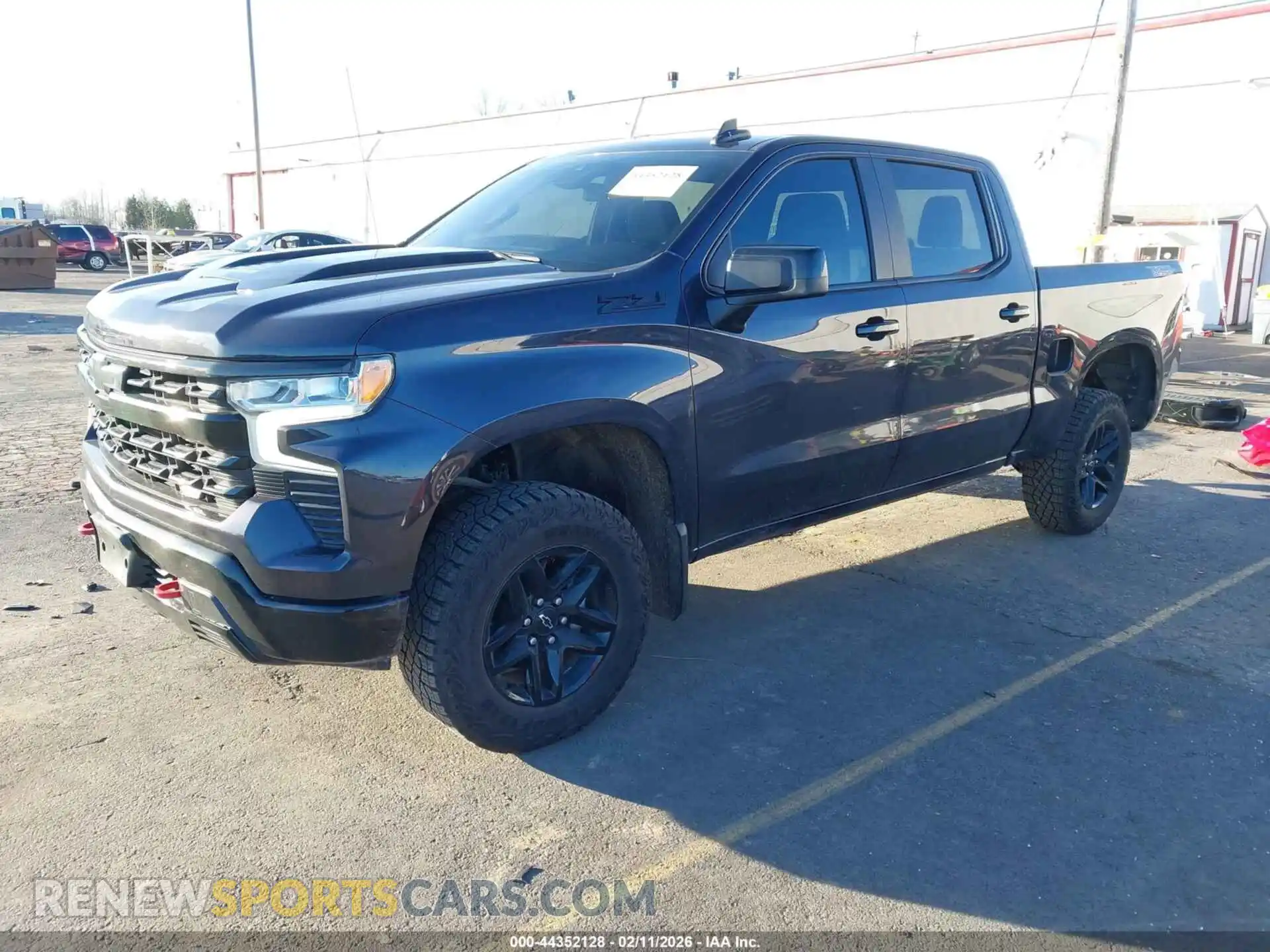 2 Photograph of a damaged car 3GCPDFEKXRG268336 CHEVROLET SILVERADO 1500 2024