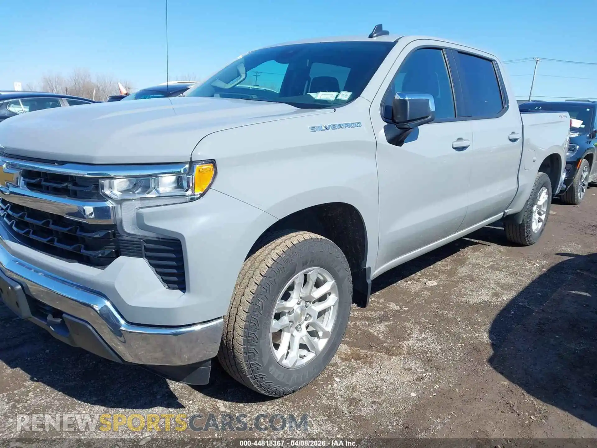 2 Photograph of a damaged car 3GCPDKEK3RG307499 CHEVROLET SILVERADO 1500 2024