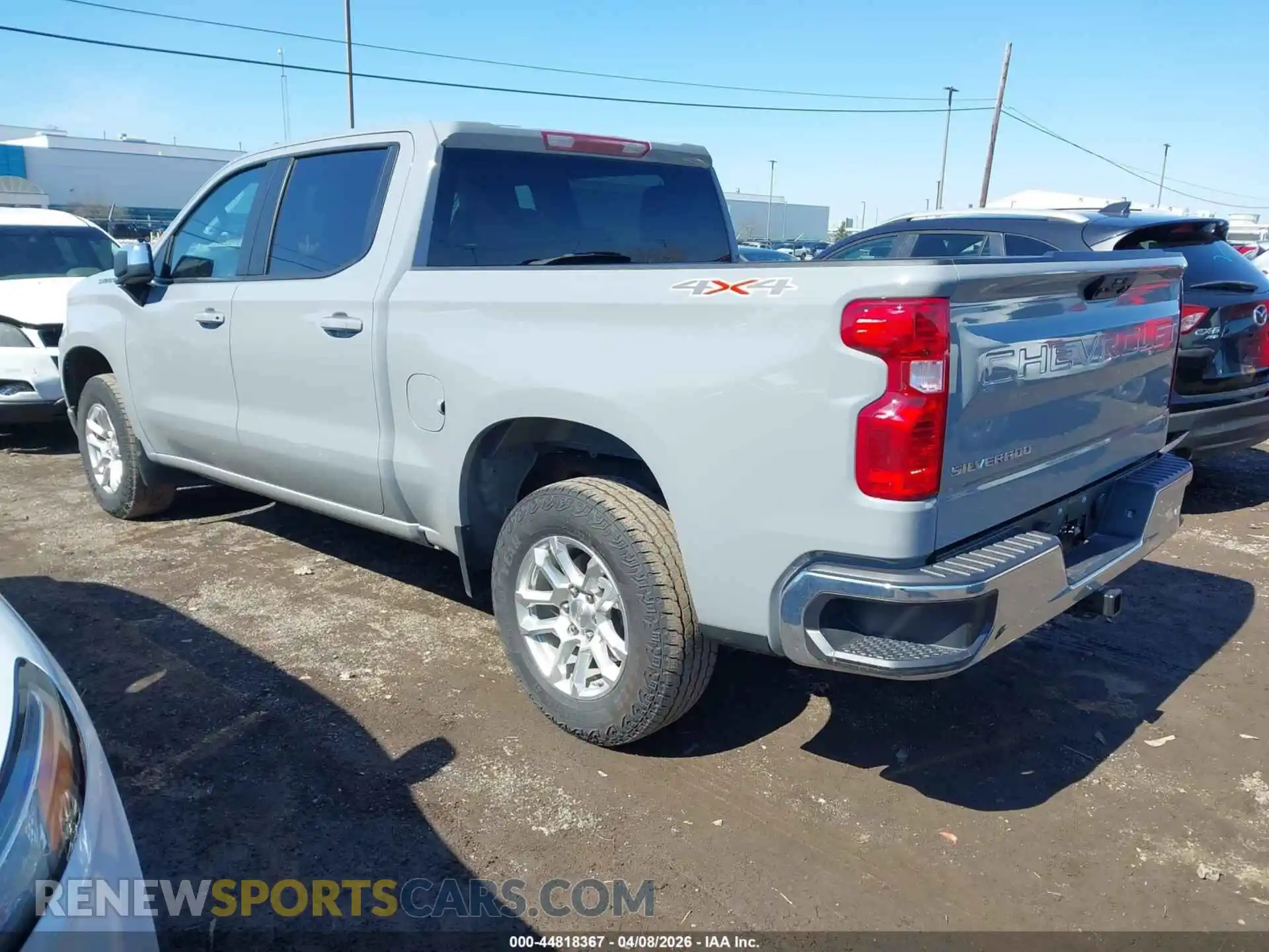 3 Photograph of a damaged car 3GCPDKEK3RG307499 CHEVROLET SILVERADO 1500 2024