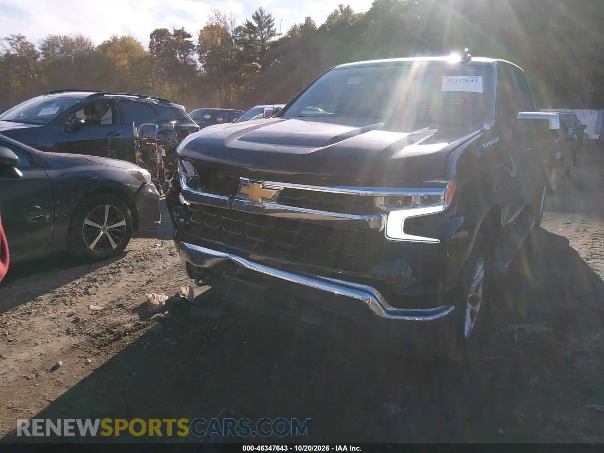 2 Photograph of a damaged car 3GCPDKEK8RG164016 CHEVROLET SILVERADO 1500 2024