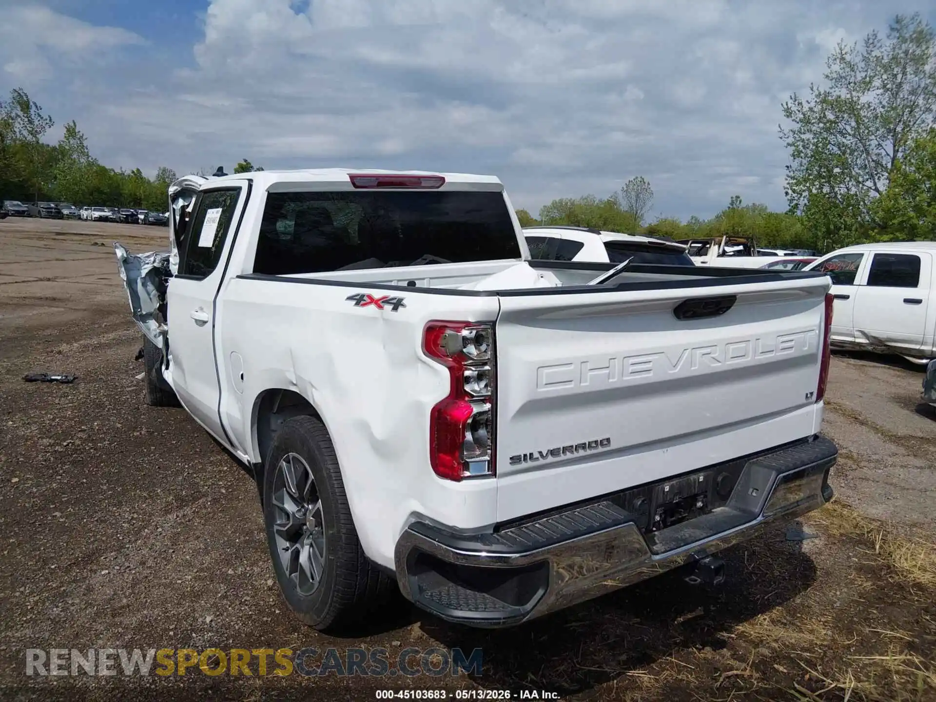 3 Фотография поврежденного автомобиля 3GCPDKEKXRG345554 CHEVROLET SILVERADO 1500 2024