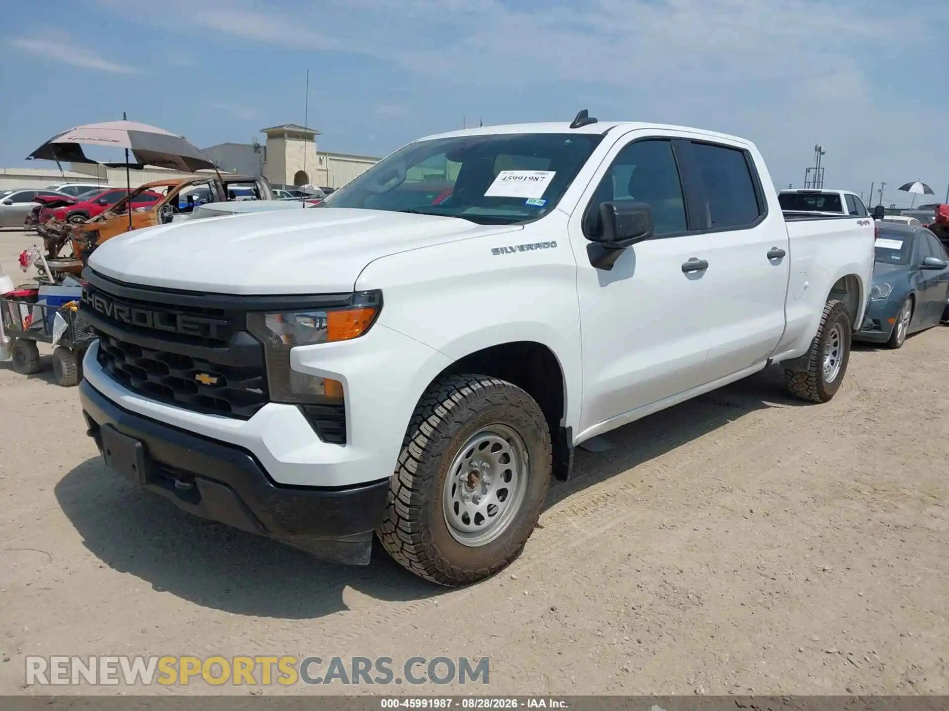 2 Photograph of a damaged car 3GCUDAED2RG266734 CHEVROLET SILVERADO 1500 2024