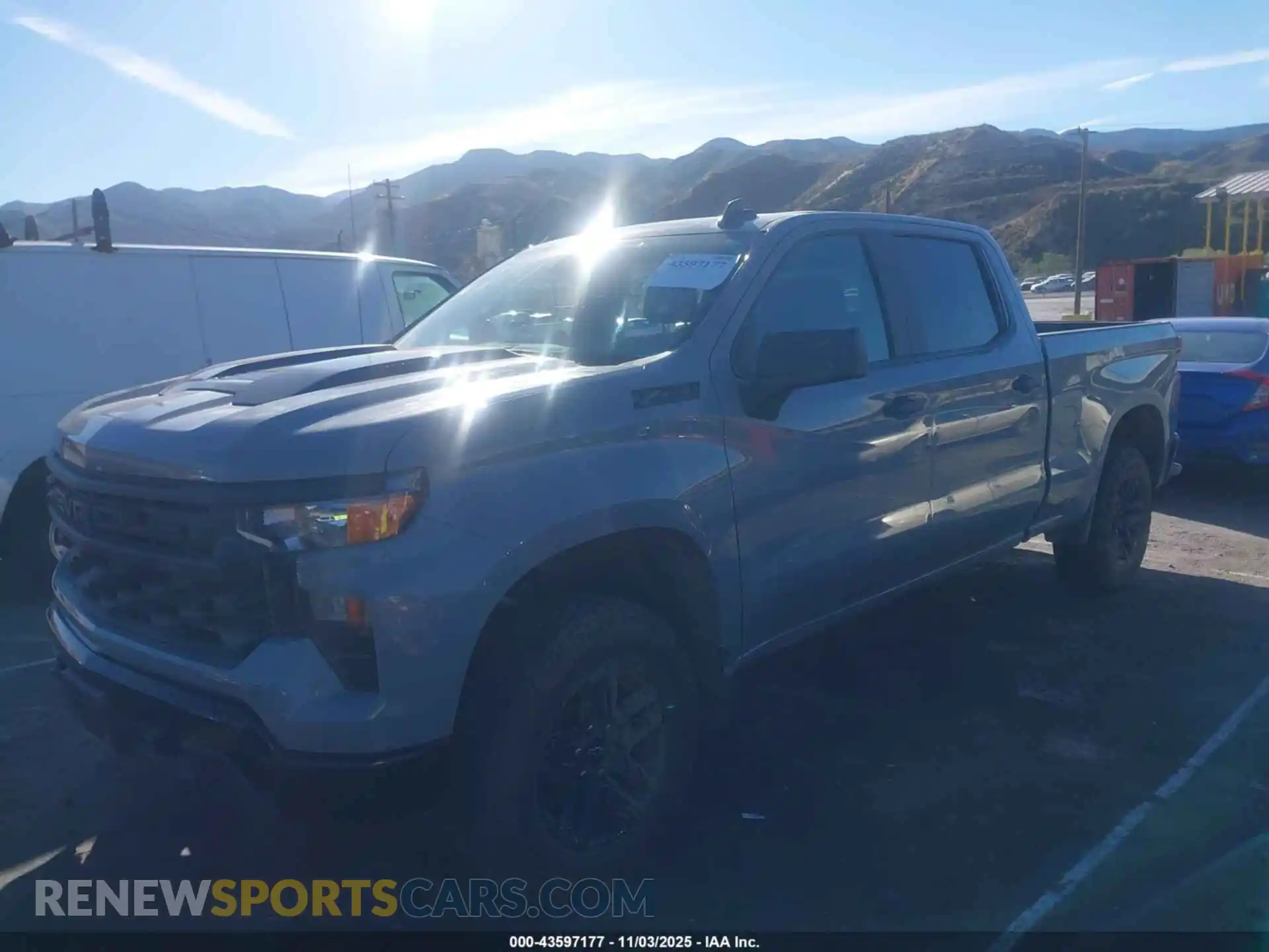 2 Photograph of a damaged car 3GCUDCE83RG421015 CHEVROLET SILVERADO 1500 2024
