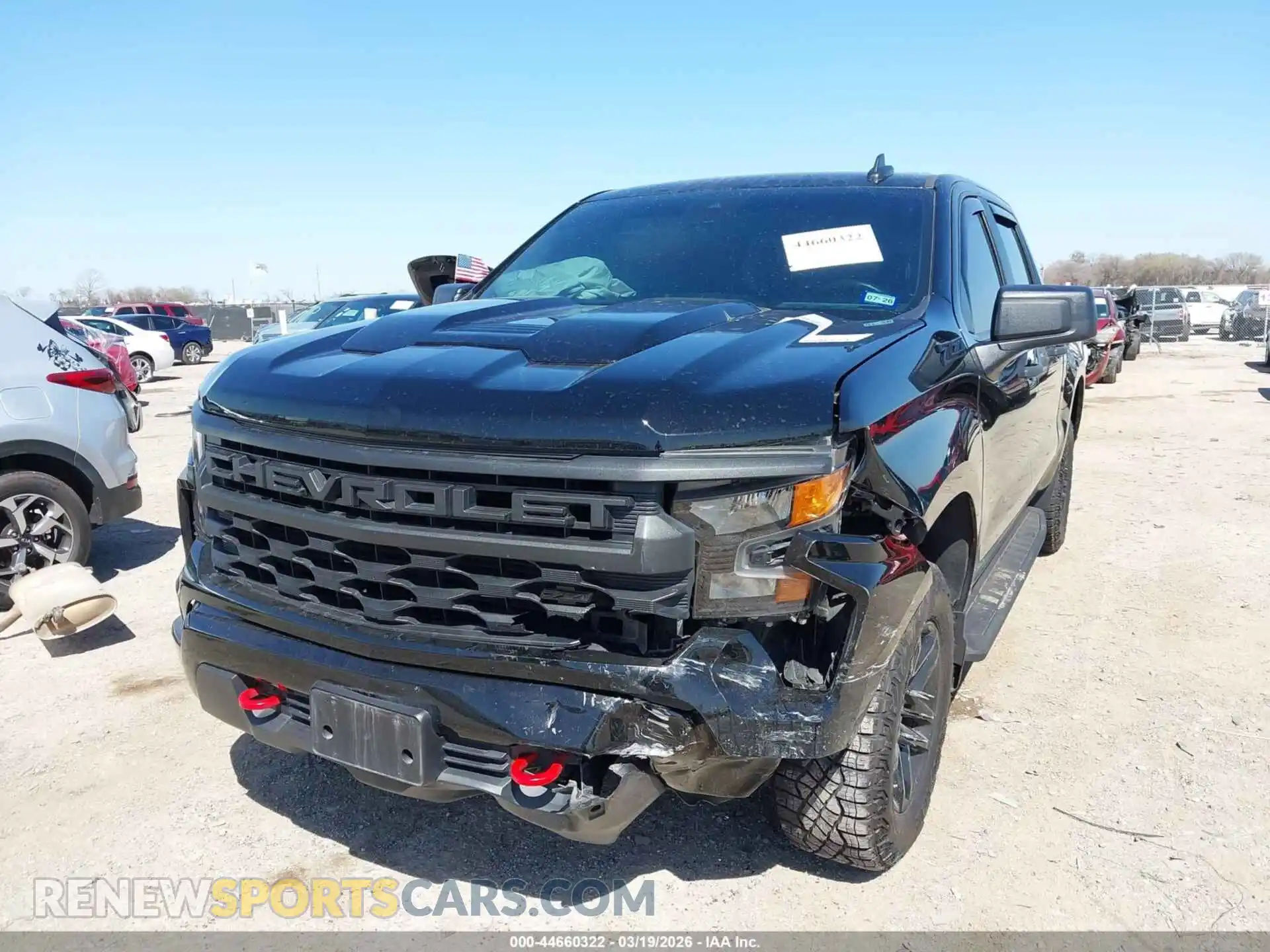 2 Photograph of a damaged car 3GCUDCED1RG370319 CHEVROLET SILVERADO 1500 2024