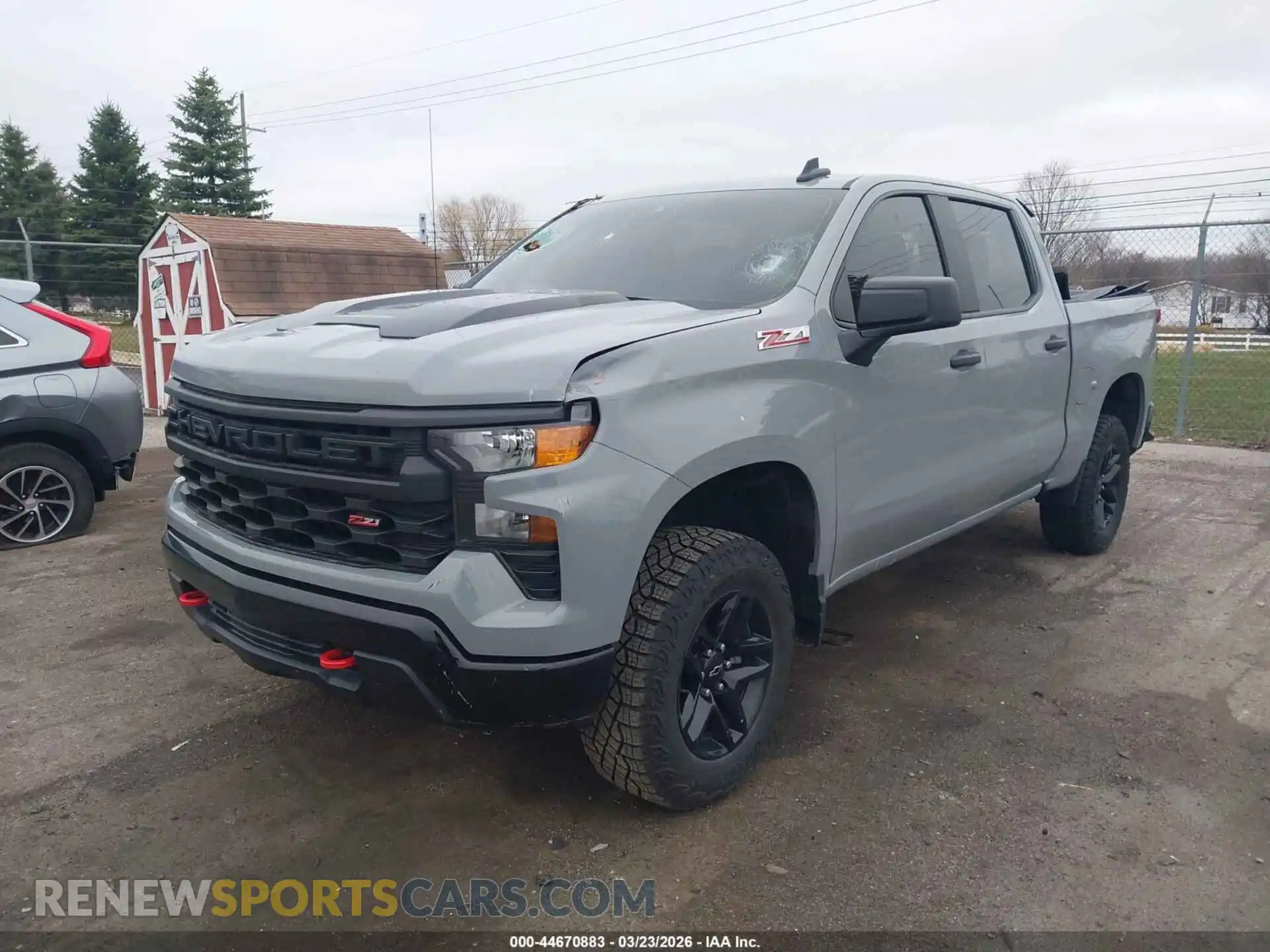 2 Photograph of a damaged car 3GCUDCED6RG308107 CHEVROLET SILVERADO 1500 2024