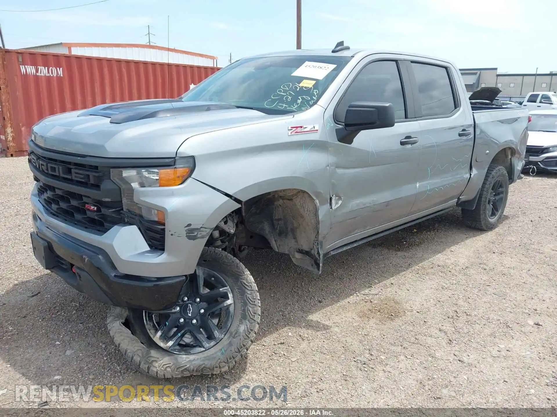 2 Photograph of a damaged car 3GCUDCED8RG376893 CHEVROLET SILVERADO 1500 2024