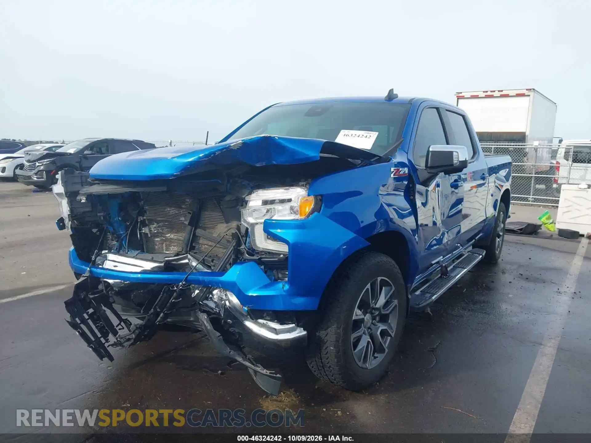 2 Photograph of a damaged car 3GCUDDED6RG292593 CHEVROLET SILVERADO 1500 2024