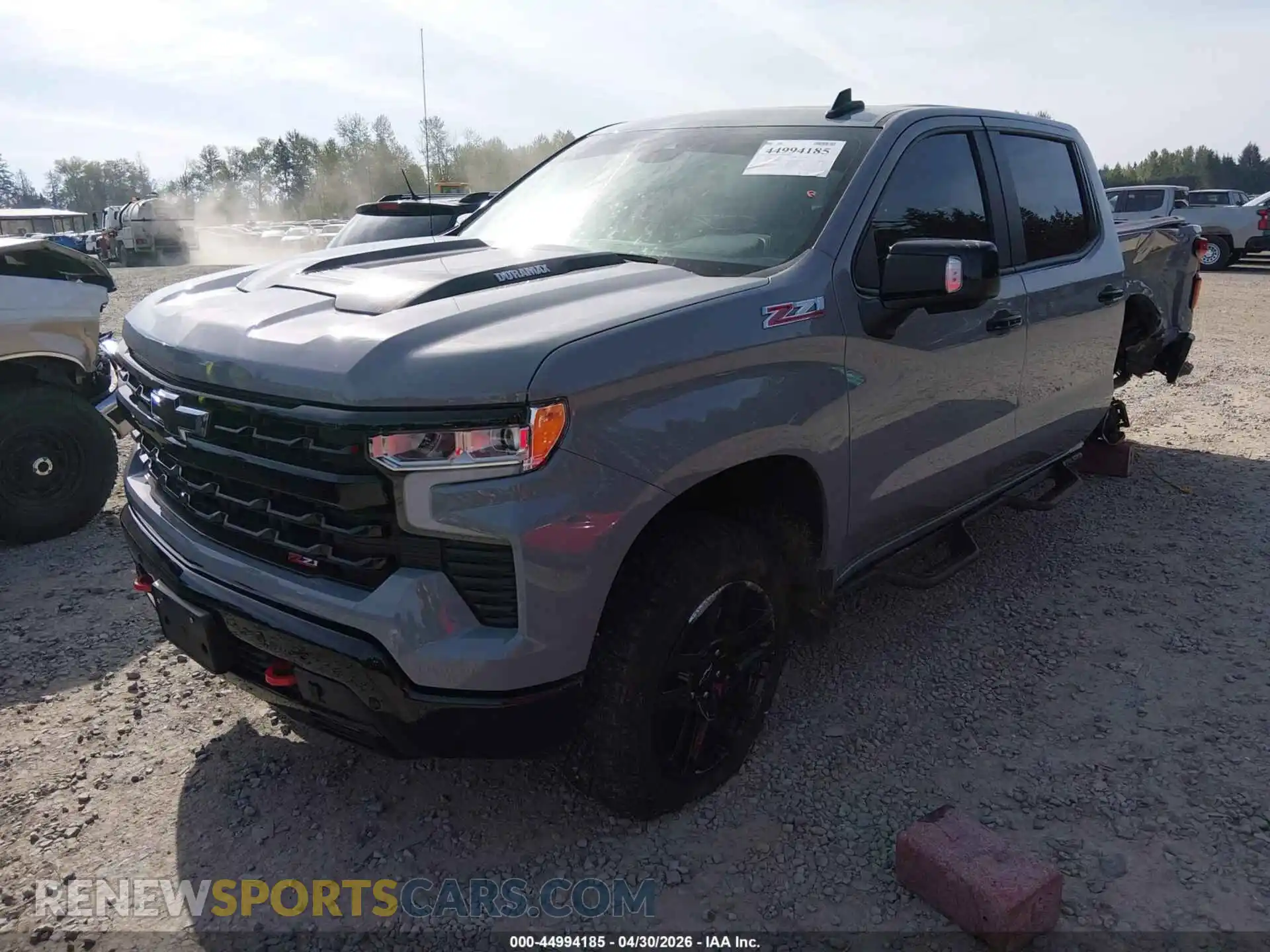 2 Photograph of a damaged car 3GCUDFE84RG449679 CHEVROLET SILVERADO 1500 2024