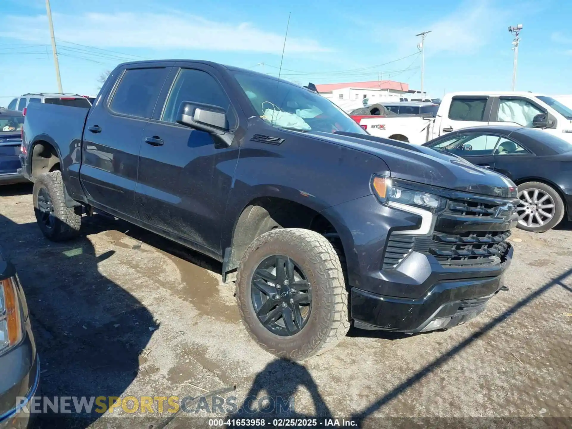 1 Photograph of a damaged car 3GCUDFED0RG306113 CHEVROLET SILVERADO 1500 2024