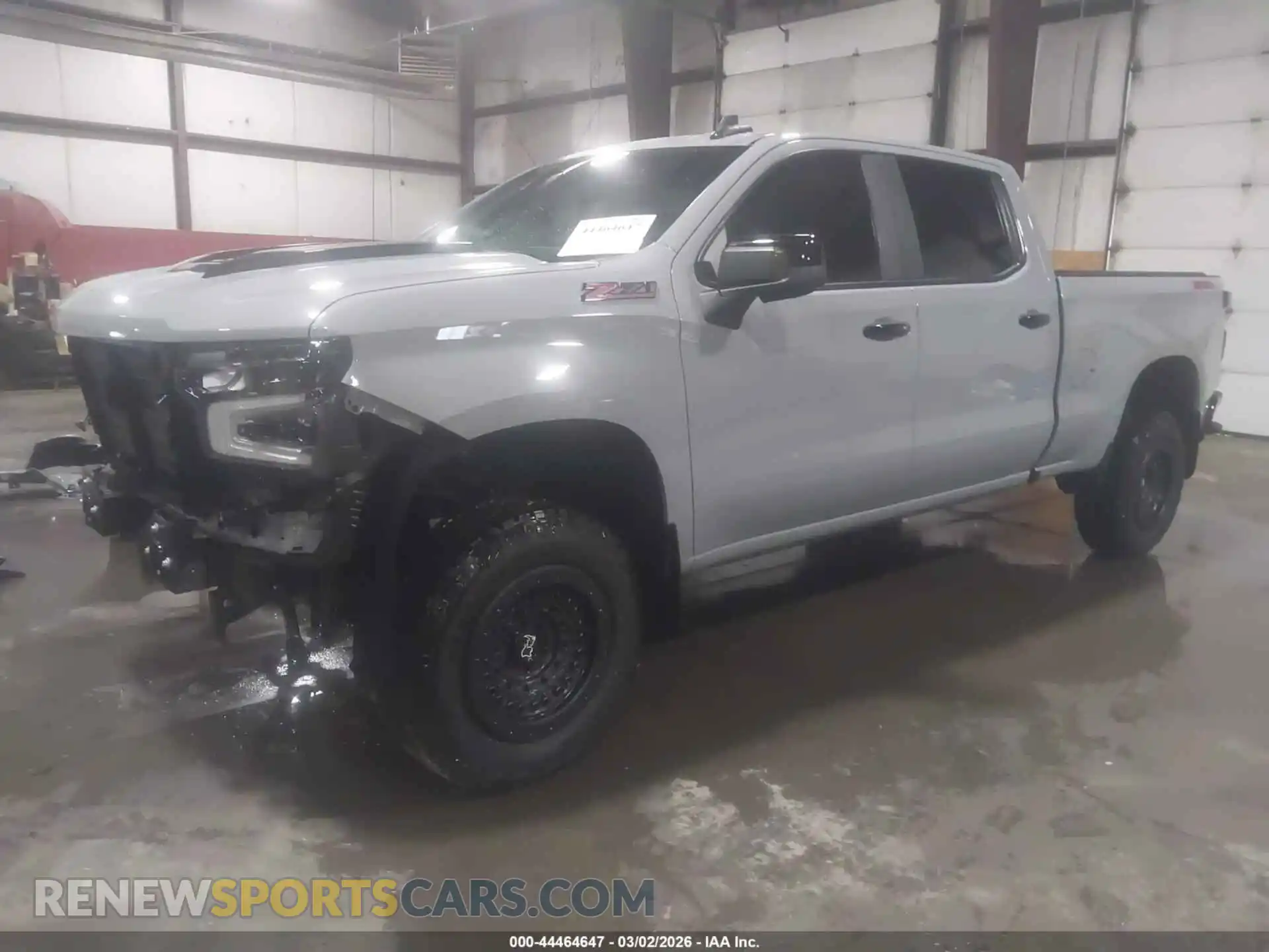 2 Photograph of a damaged car 3GCUDFED2RG256797 CHEVROLET SILVERADO 1500 2024