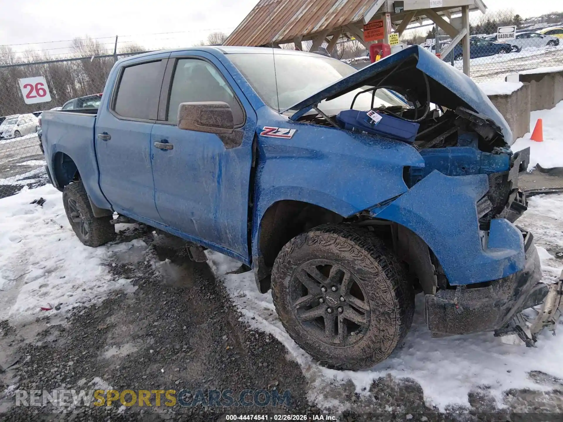1 Photograph of a damaged car 3GCUDFED5RG136394 CHEVROLET SILVERADO 1500 2024