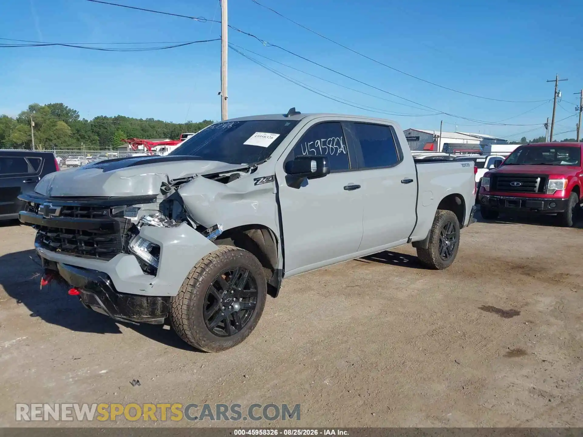 2 Photograph of a damaged car 3GCUDFED5RG146357 CHEVROLET SILVERADO 1500 2024