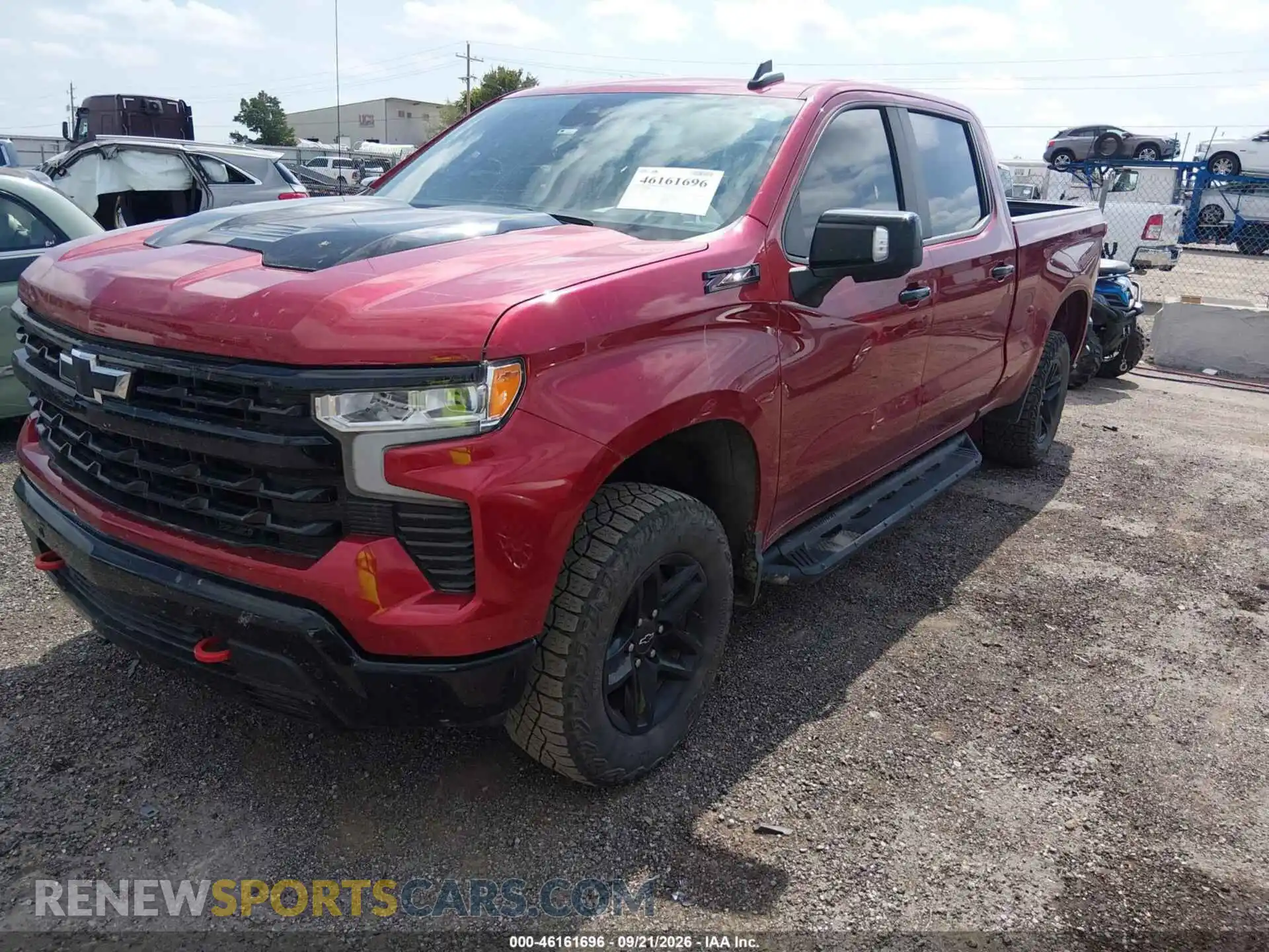 2 Photograph of a damaged car 3GCUDFED5RG163367 CHEVROLET SILVERADO 1500 2024