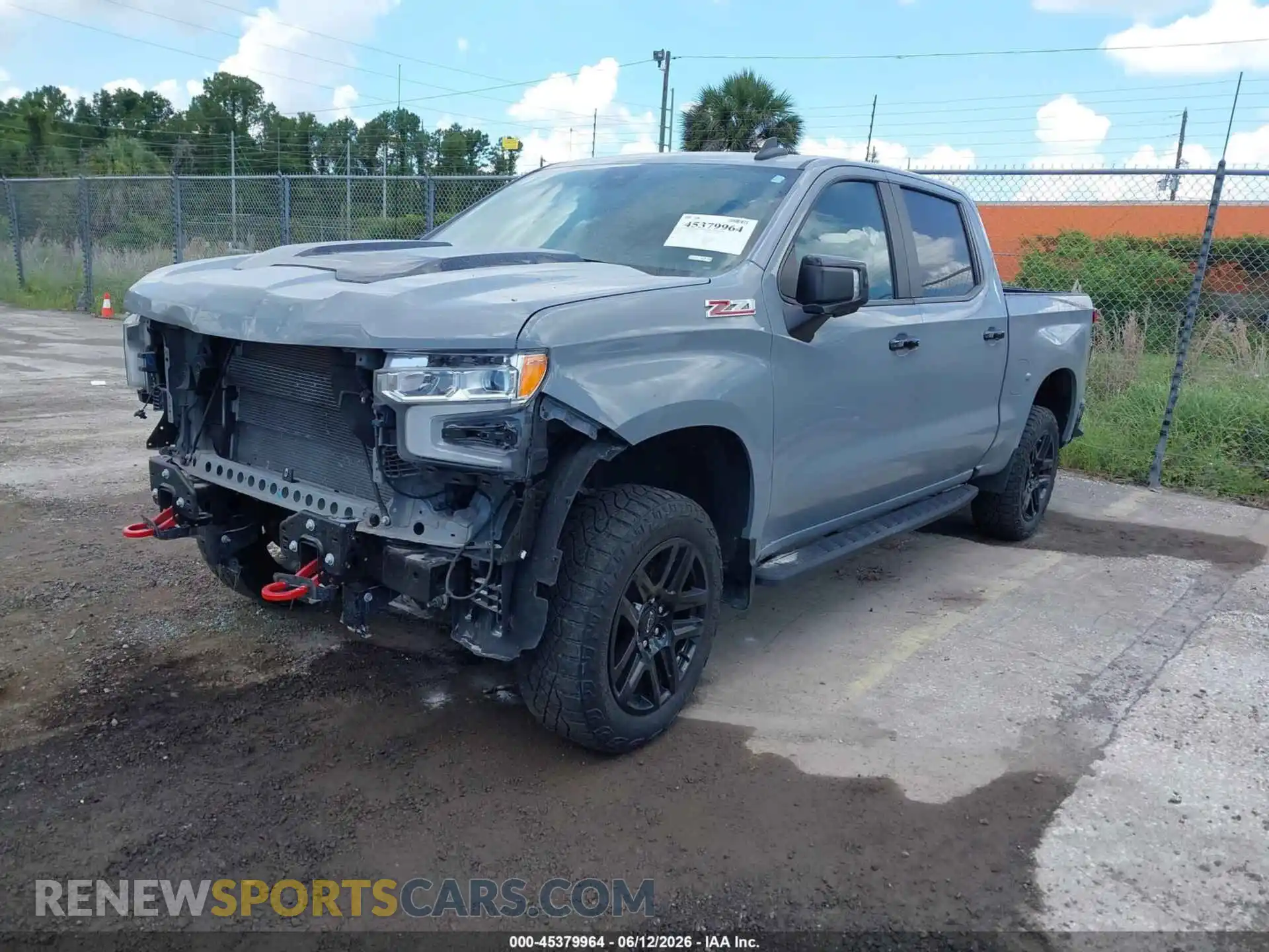 2 Photograph of a damaged car 3GCUDFED5RG177530 CHEVROLET SILVERADO 1500 2024
