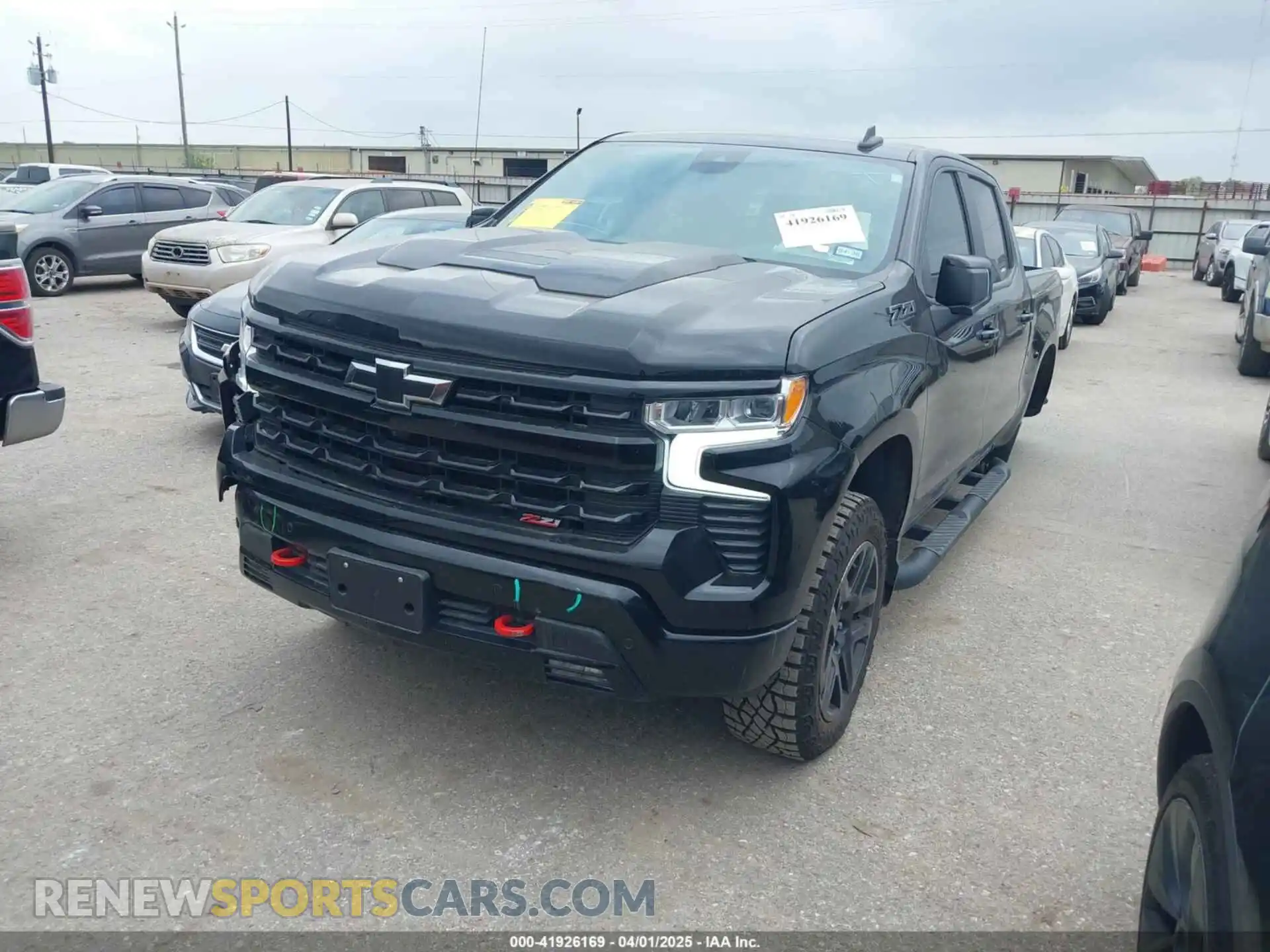 2 Photograph of a damaged car 3GCUDFED9RG335805 CHEVROLET SILVERADO 1500 2024