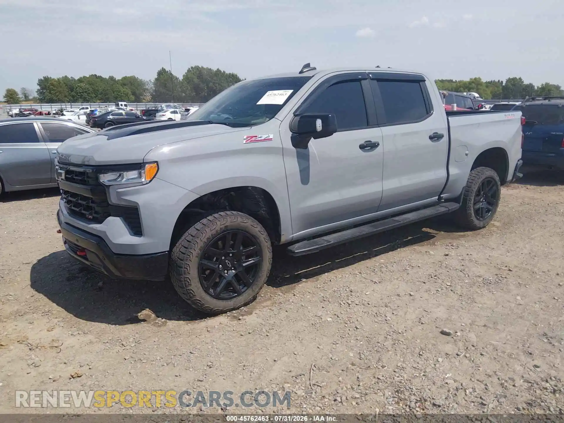 2 Photograph of a damaged car 3GCUDFED9RG371350 CHEVROLET SILVERADO 1500 2024
